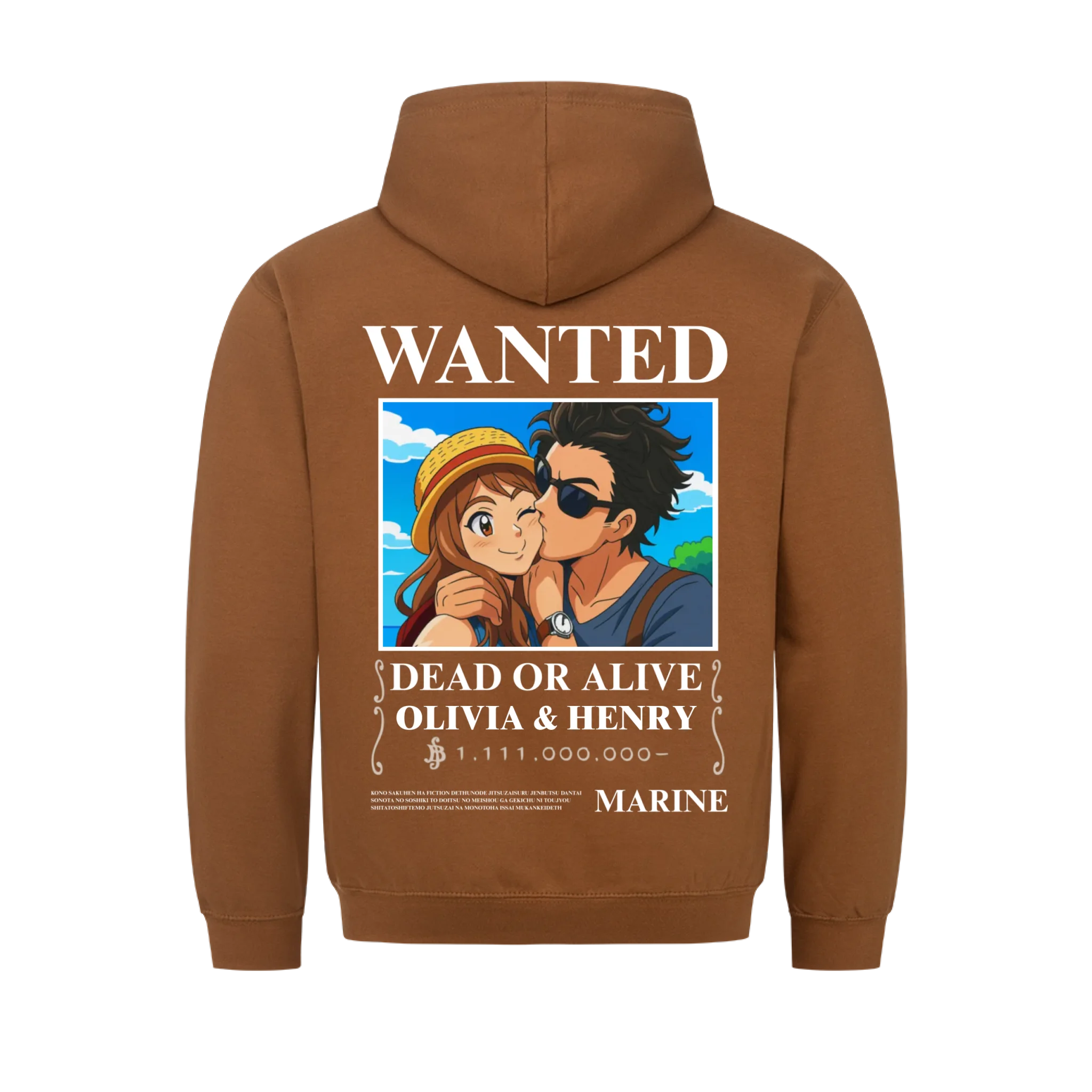 WANTED (One Piece) - Shirt (<tc>custom made</tc>)