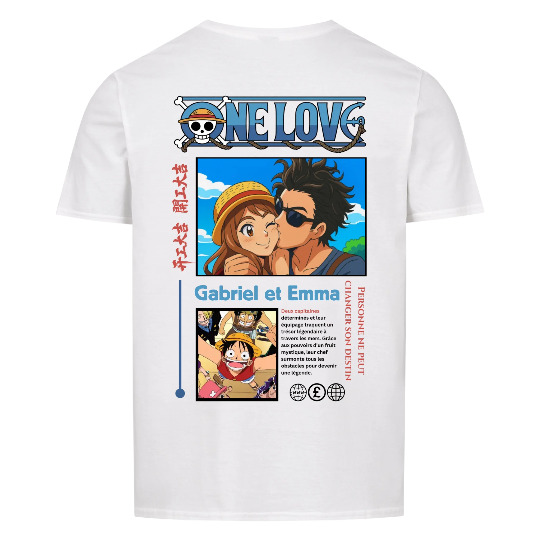 ONE LOVE - personnalisable 2