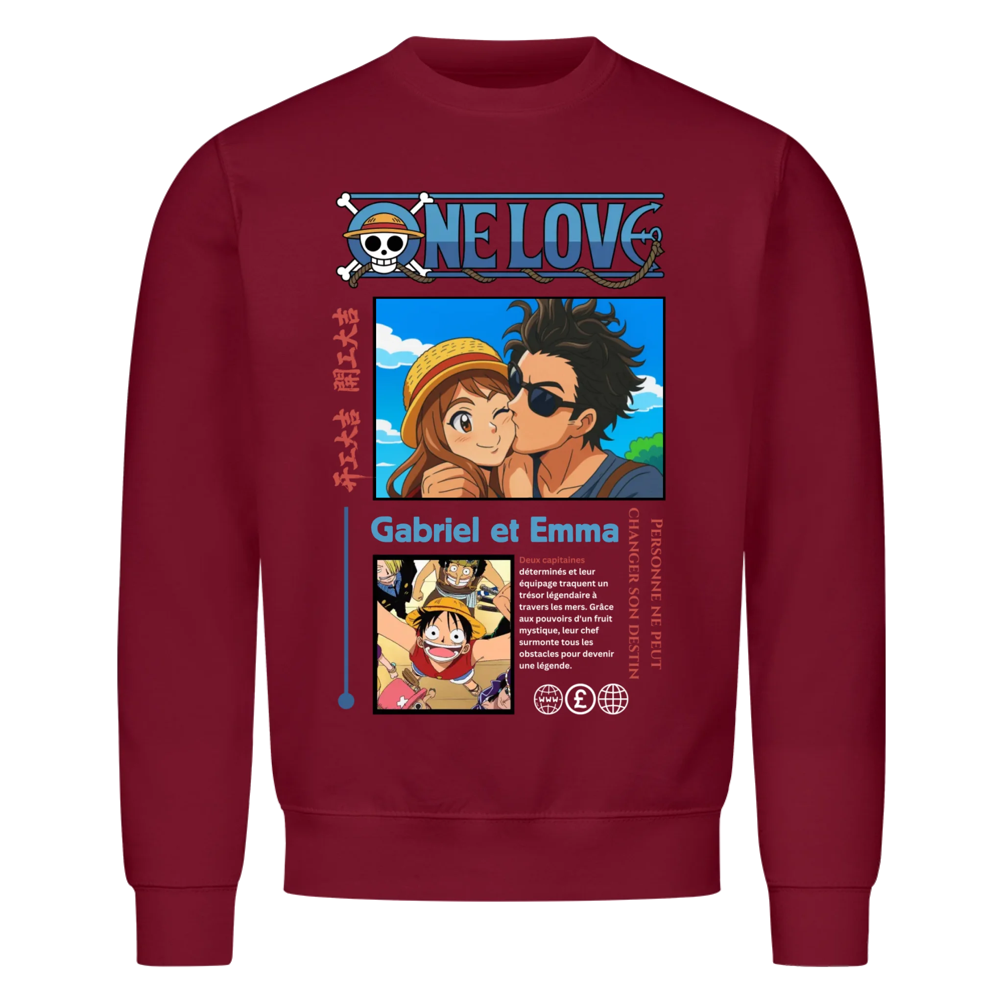 ONE LOVE - personnalisable 2