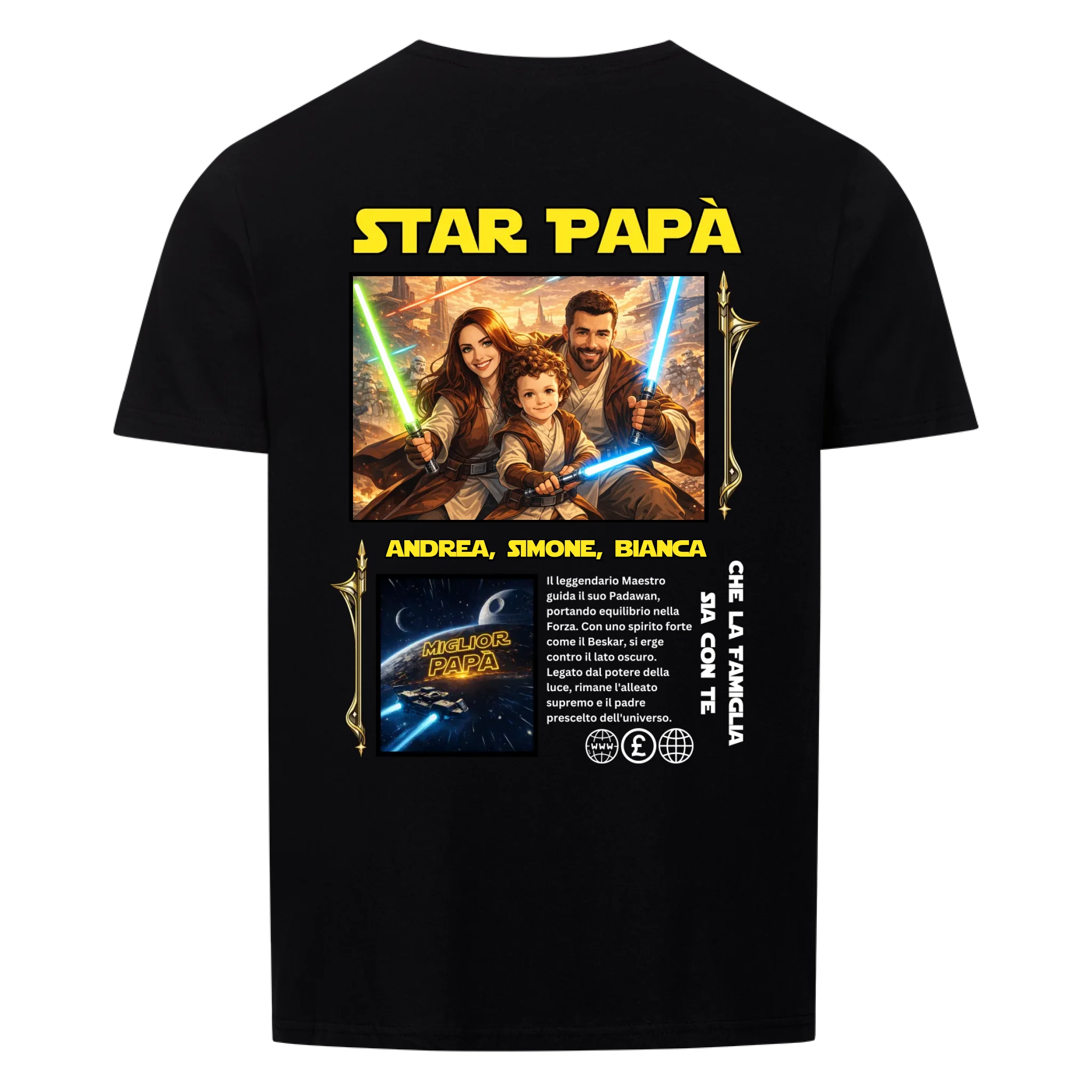Star Papà - Personalizzabile