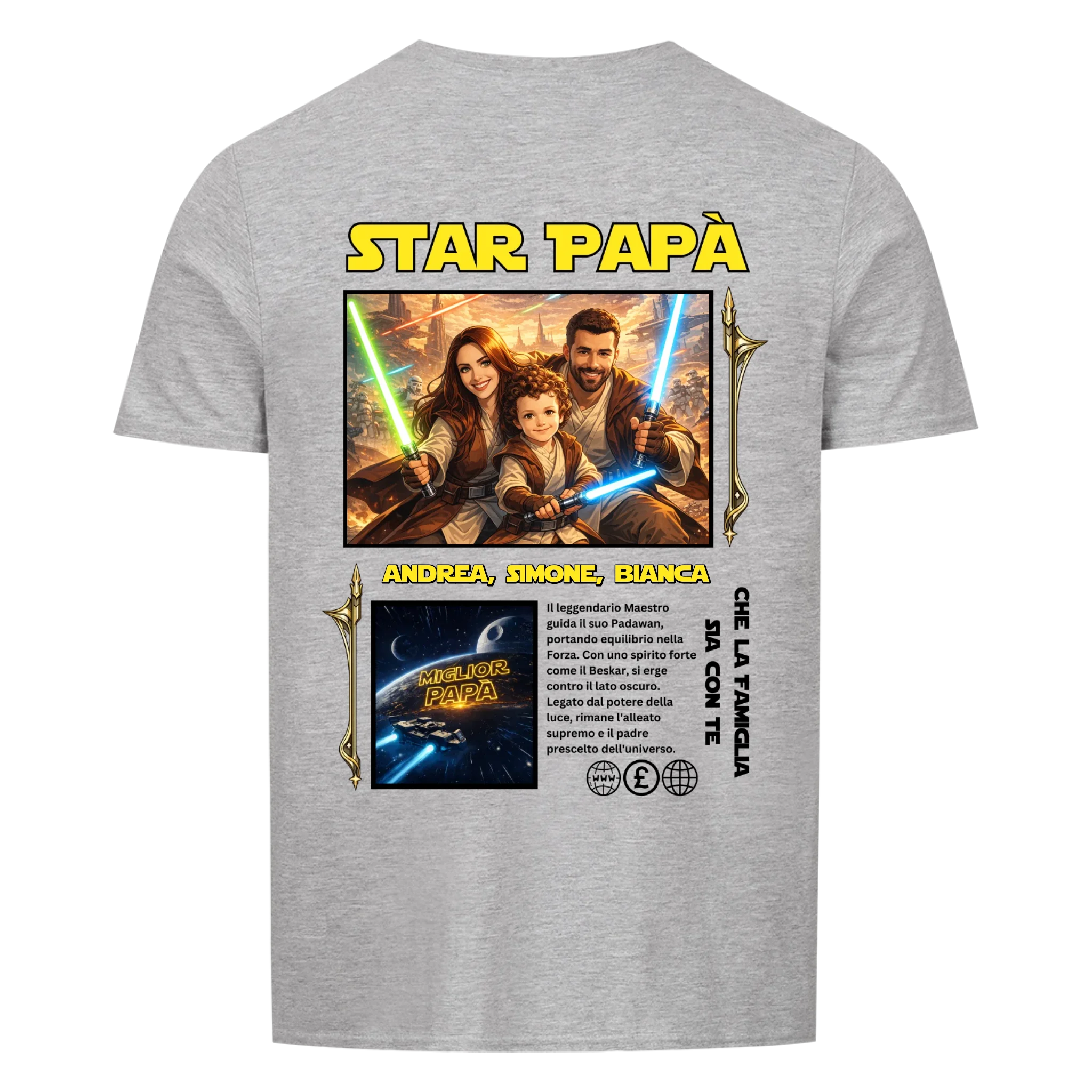 Star Papà - Personalizzabile