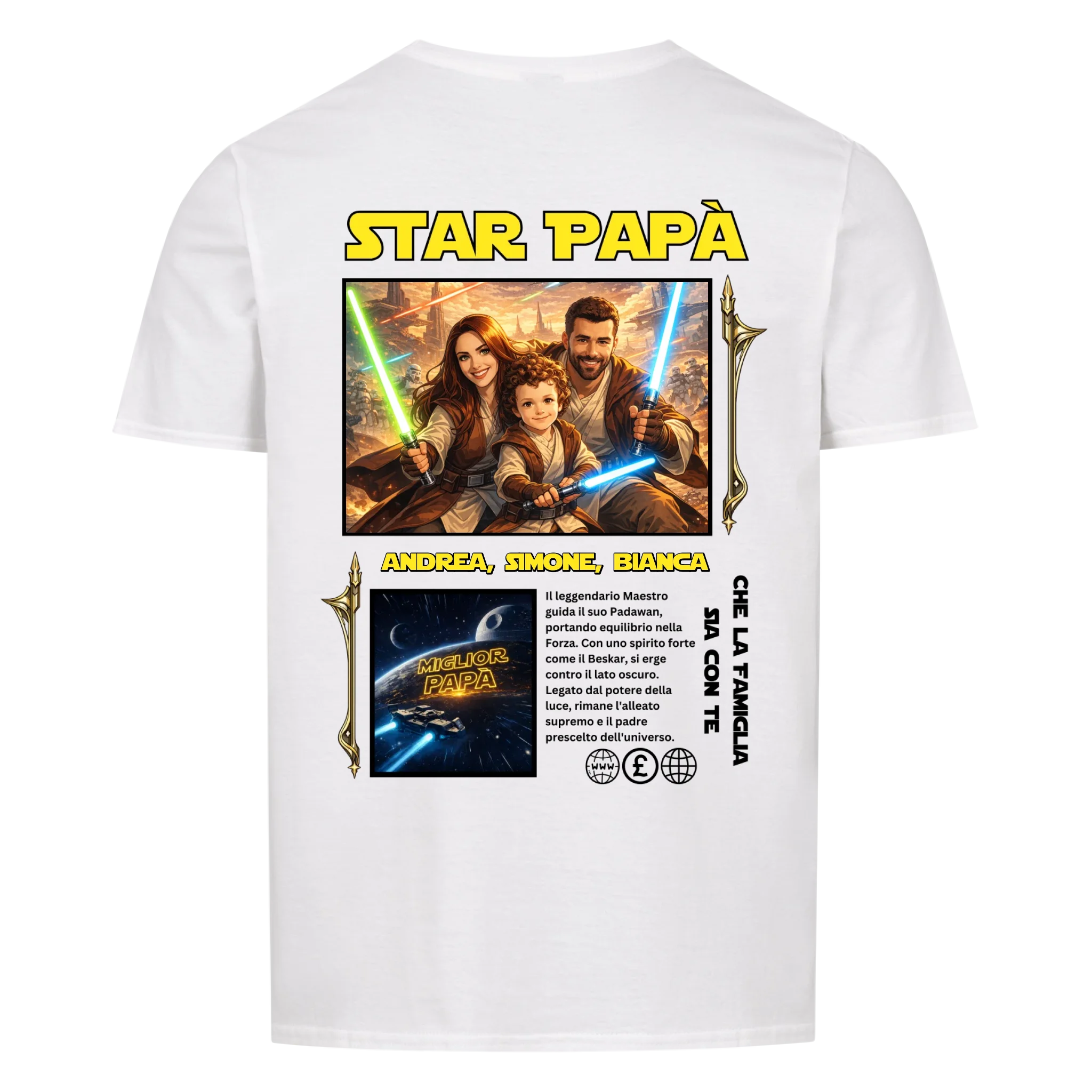 Star Papà - Personalizzabile