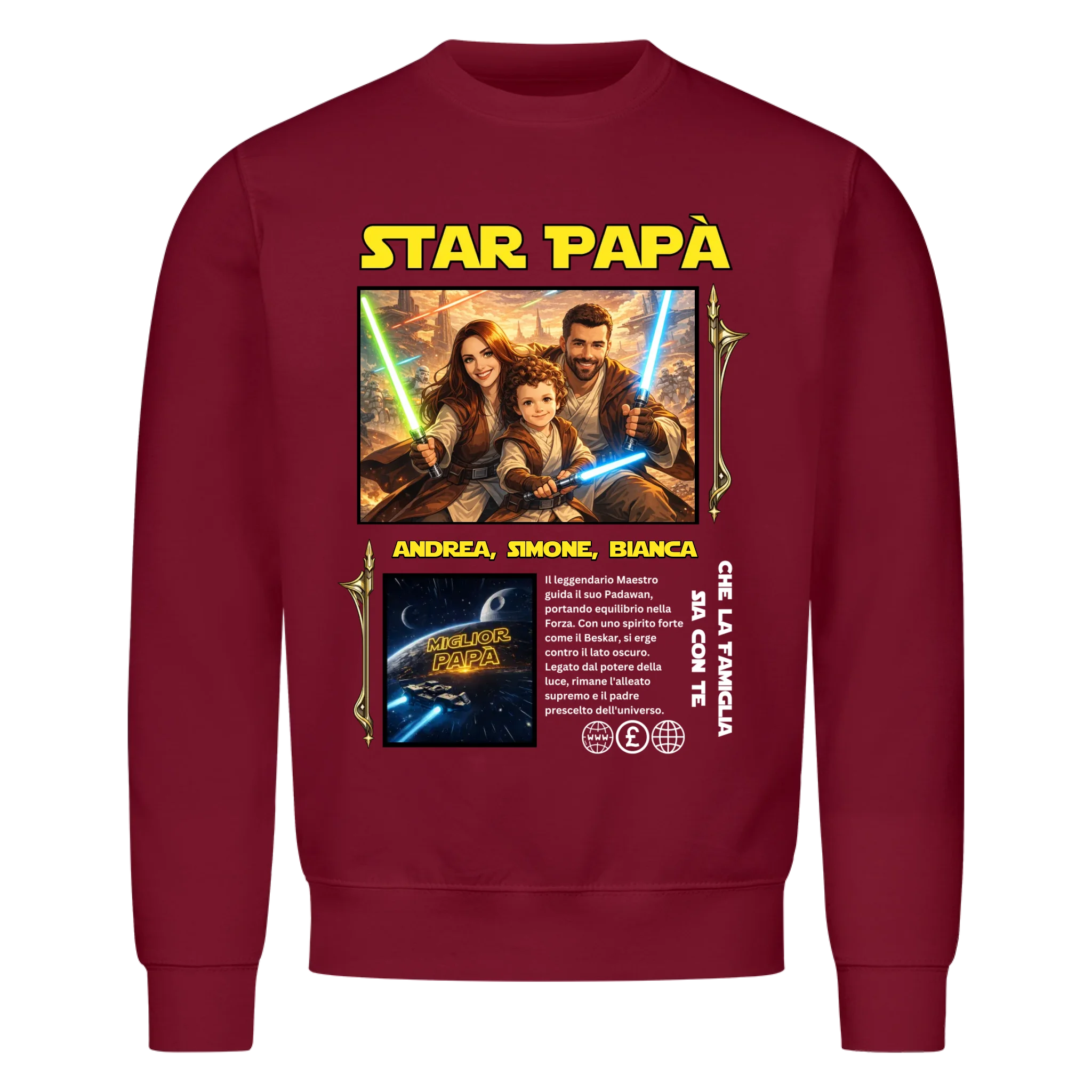 Star Papà - Personalizzabile