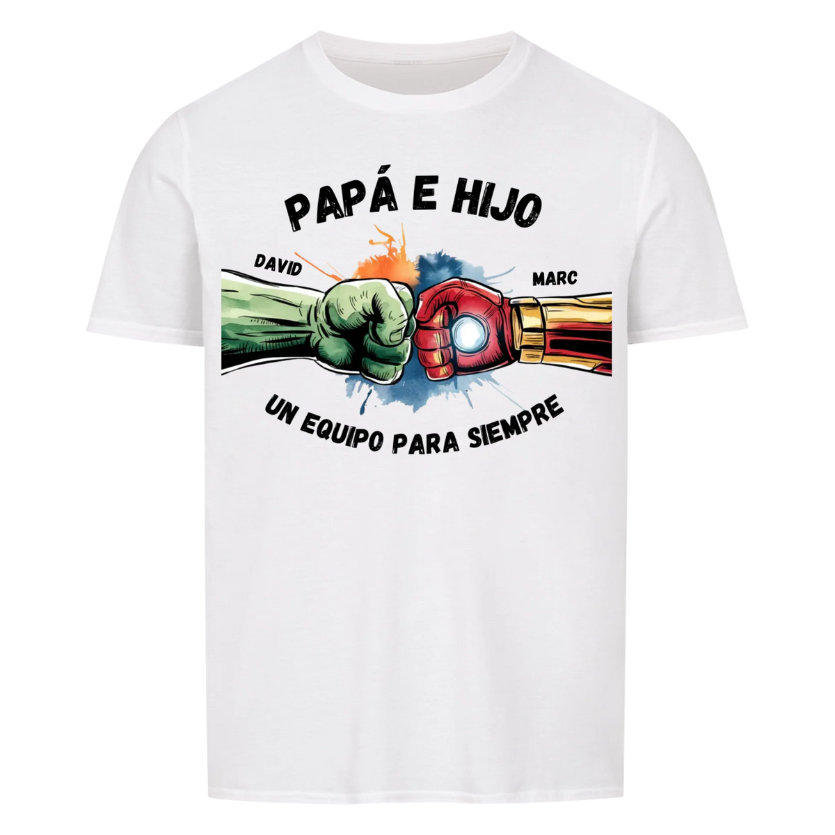 Papá e hijo - personalizable