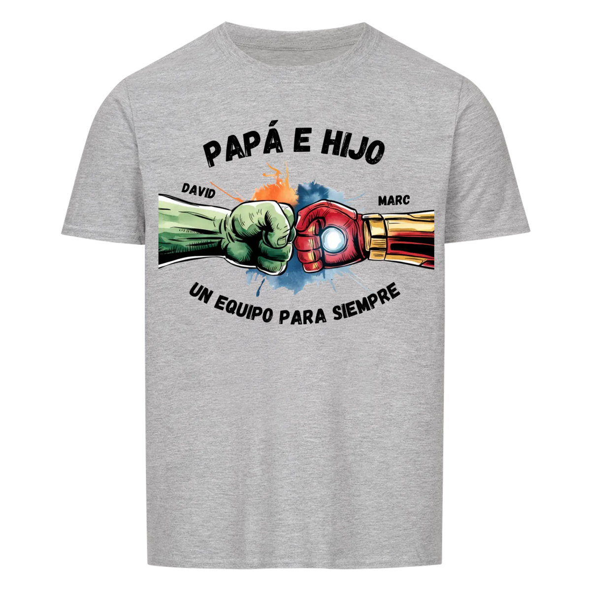 Papá e hijo - personalizable