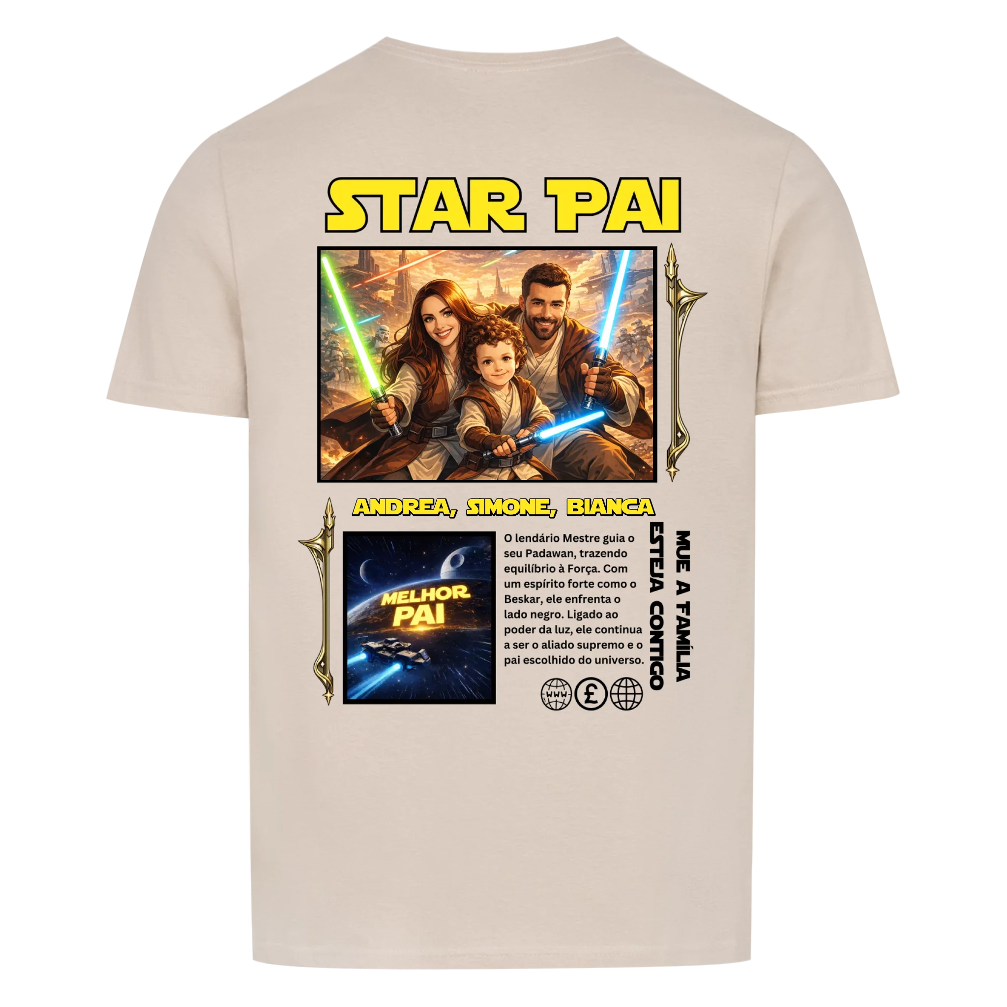 Star Pai - personalizável