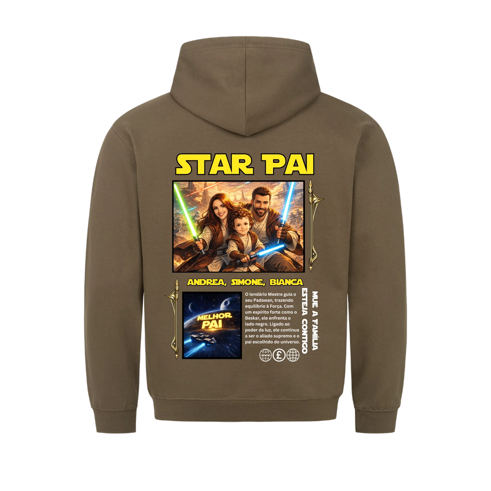 Star Pai - personalizável