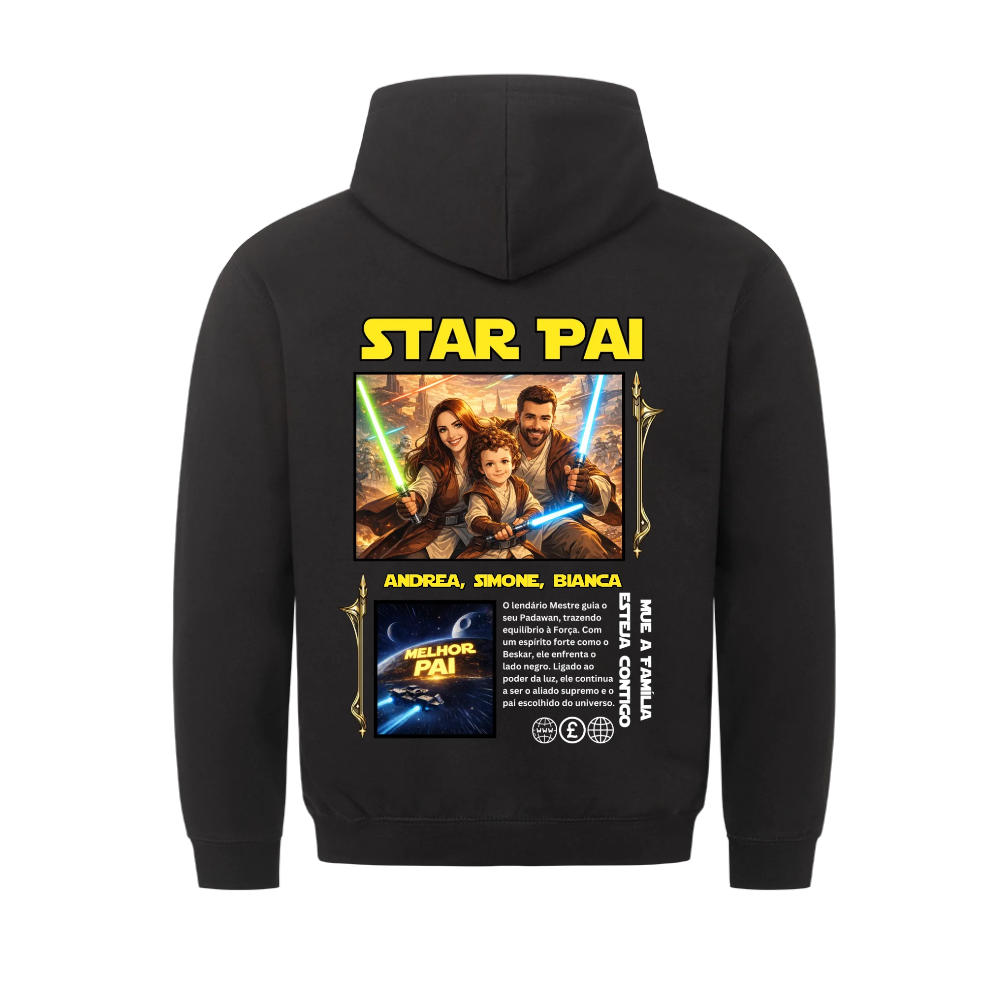 Star Pai - personalizável