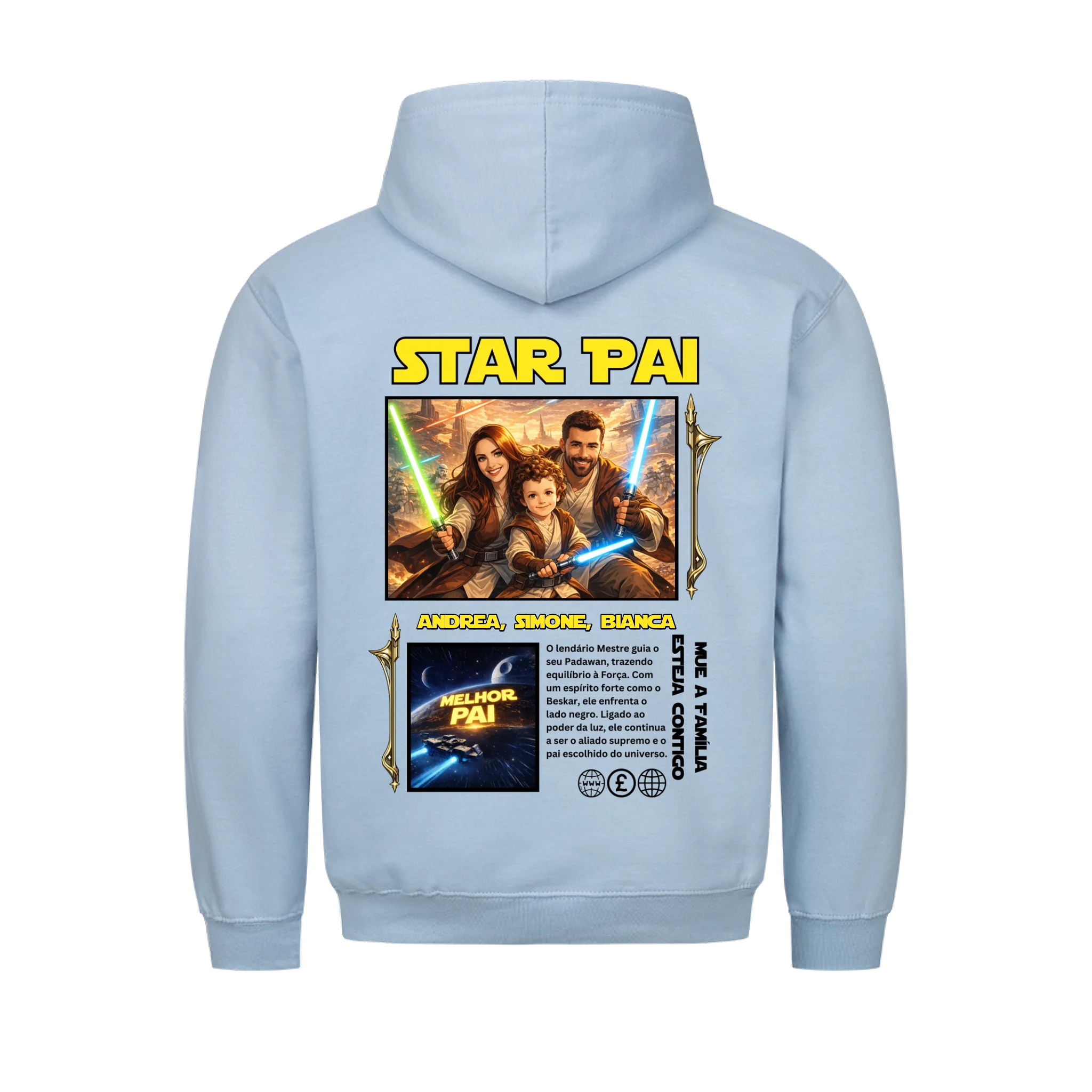 Star Pai - personalizável