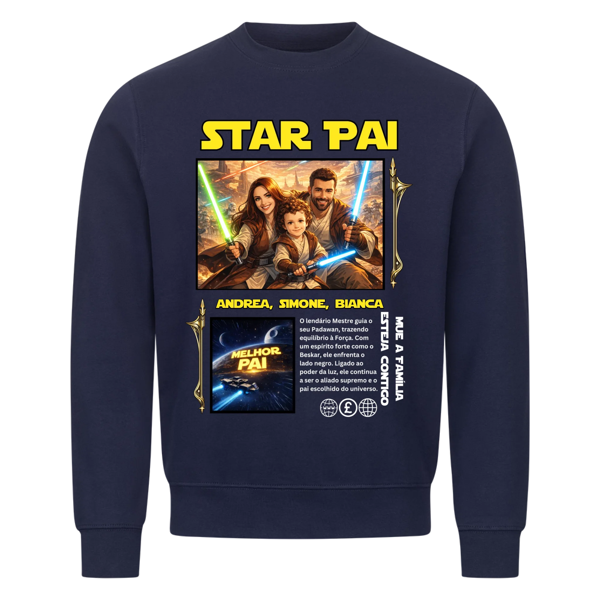 Star Pai - personalizável