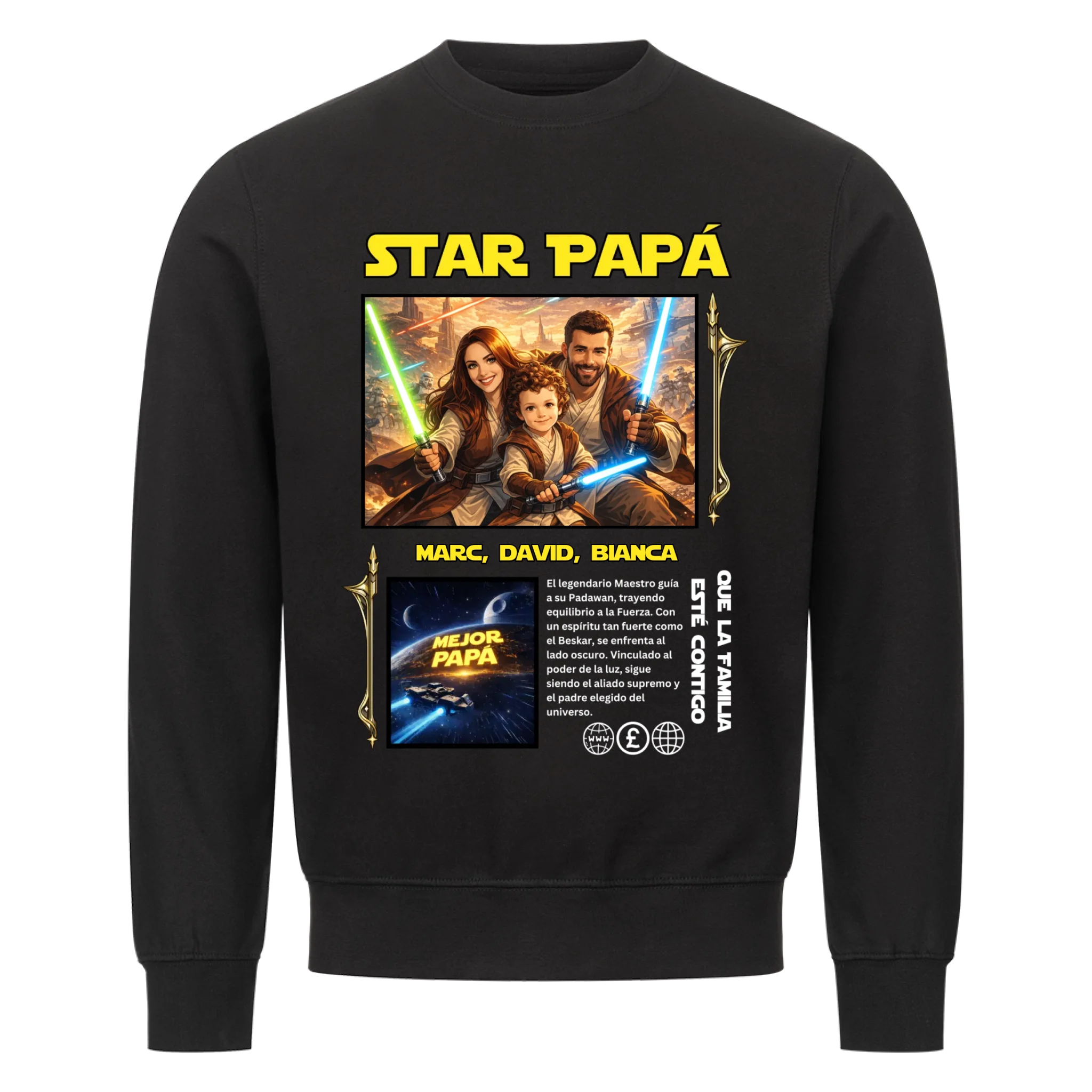 Papá estrella - personalizable