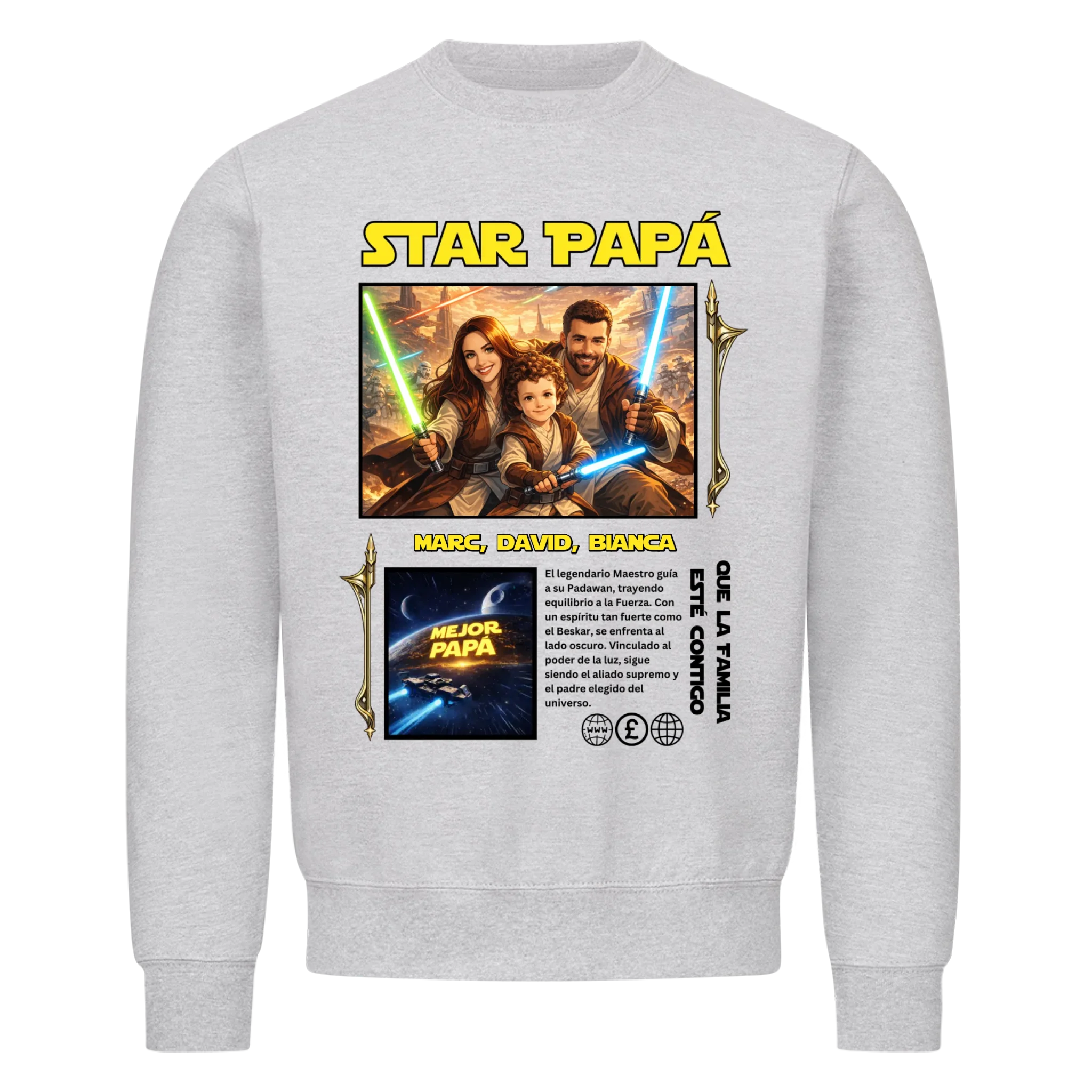 Papá estrella - personalizable