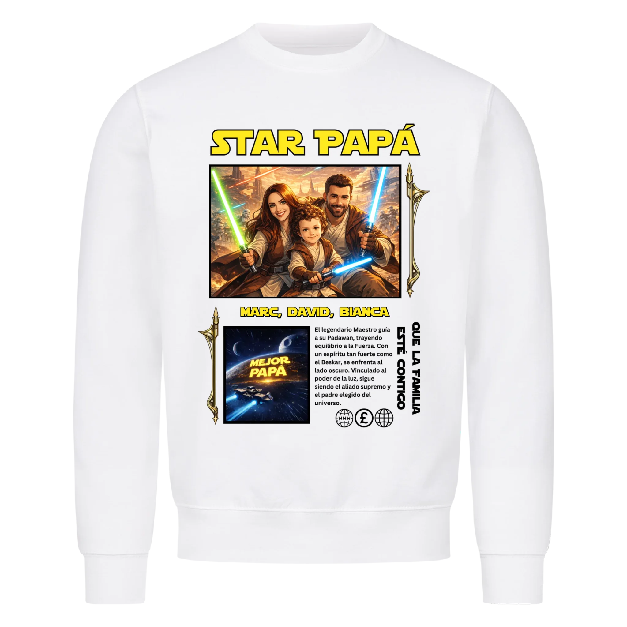 Papá estrella - personalizable