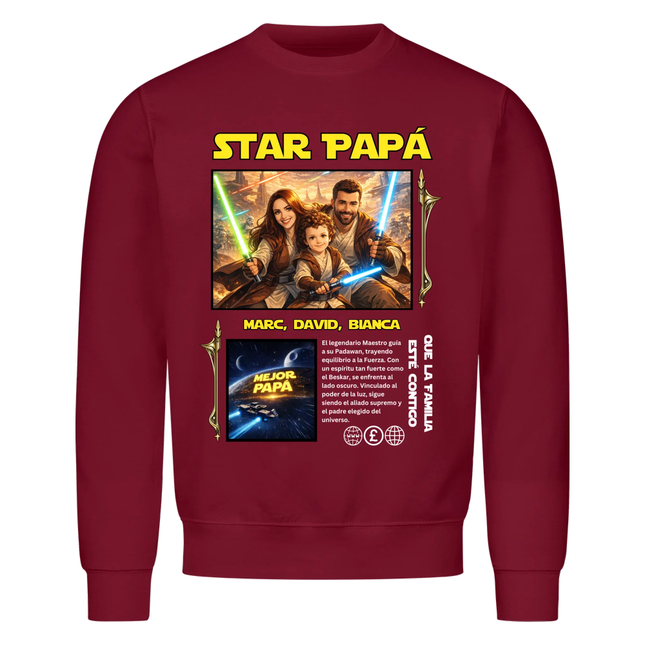 Papá estrella - personalizable