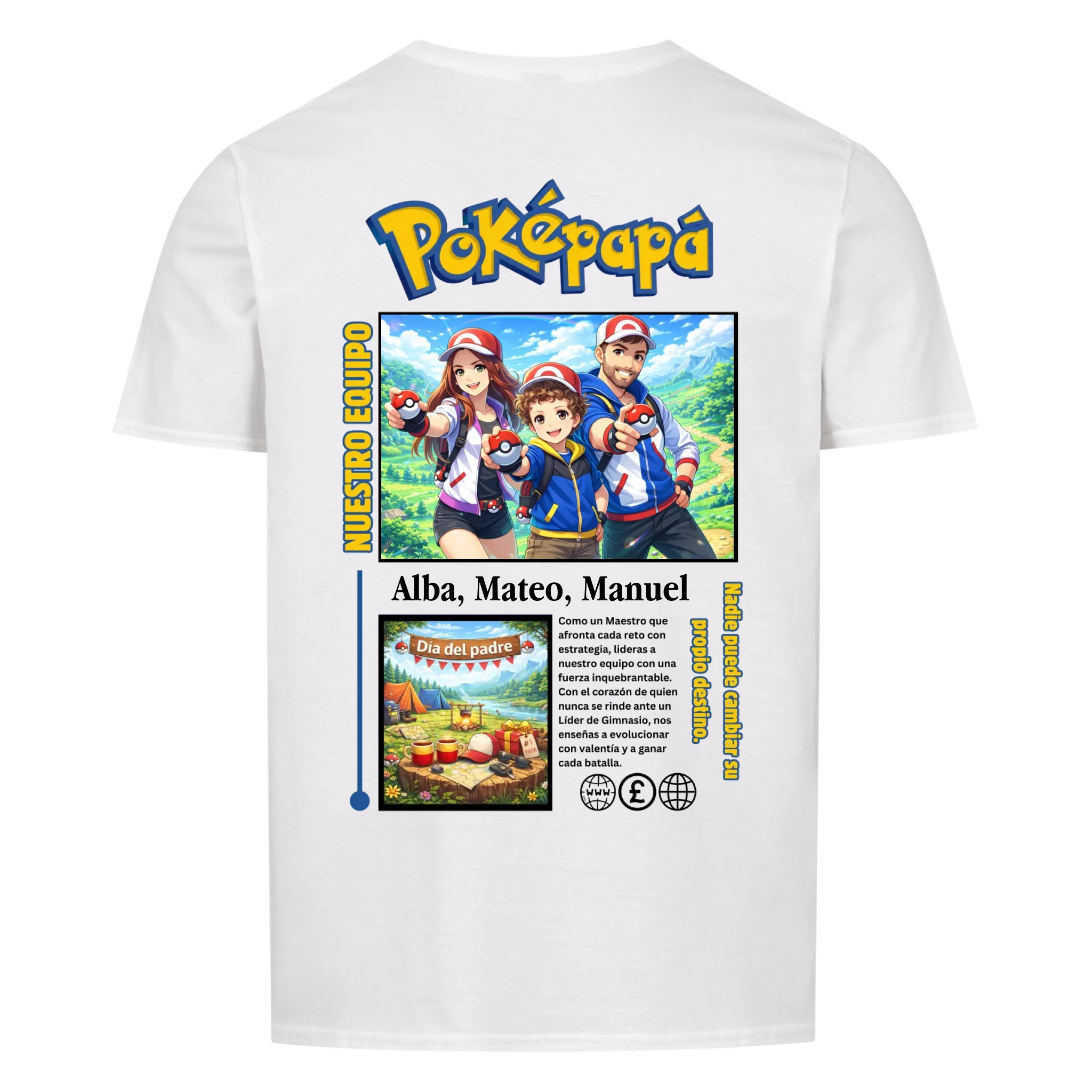Pokepapá - personalizable