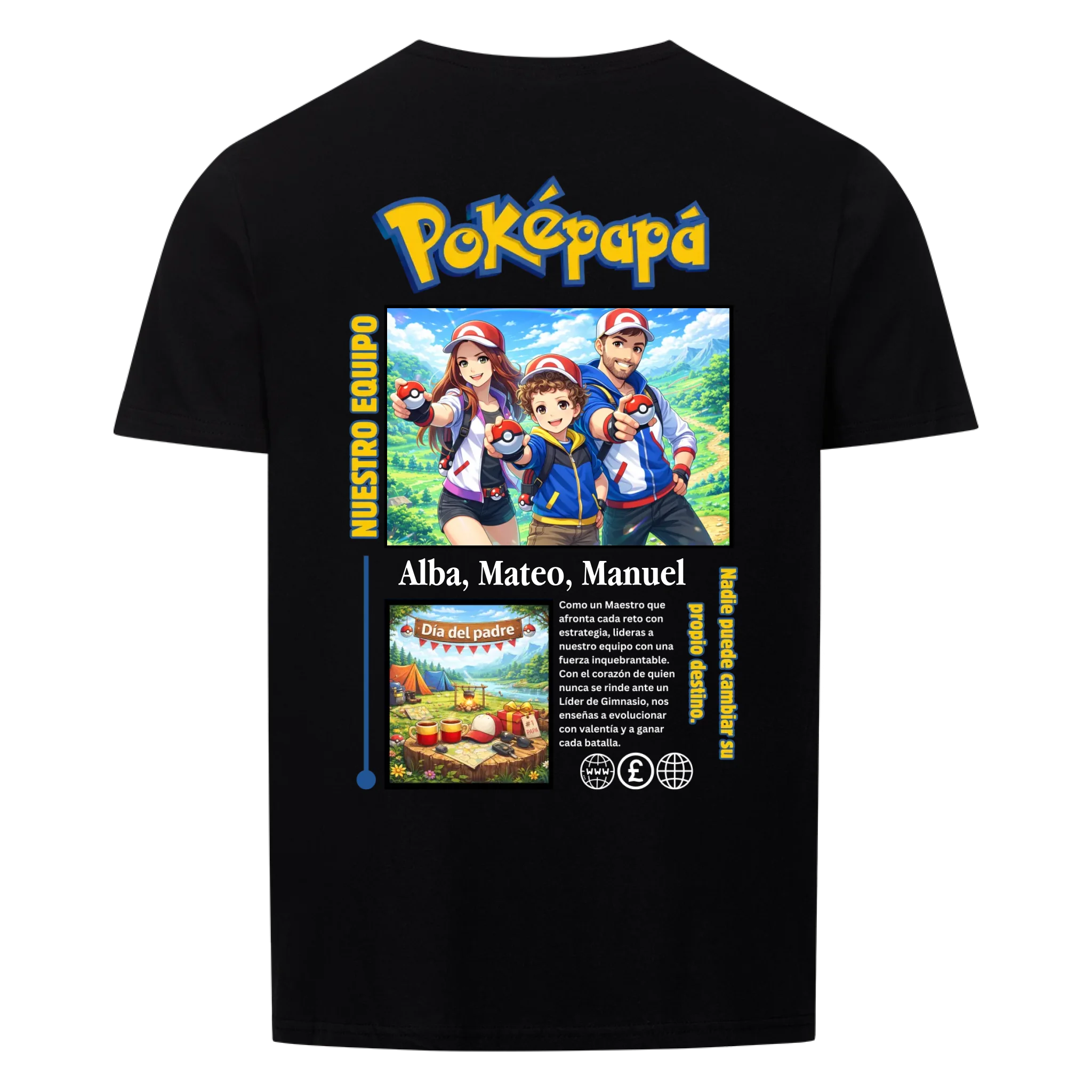 Pokepapá - personalizable