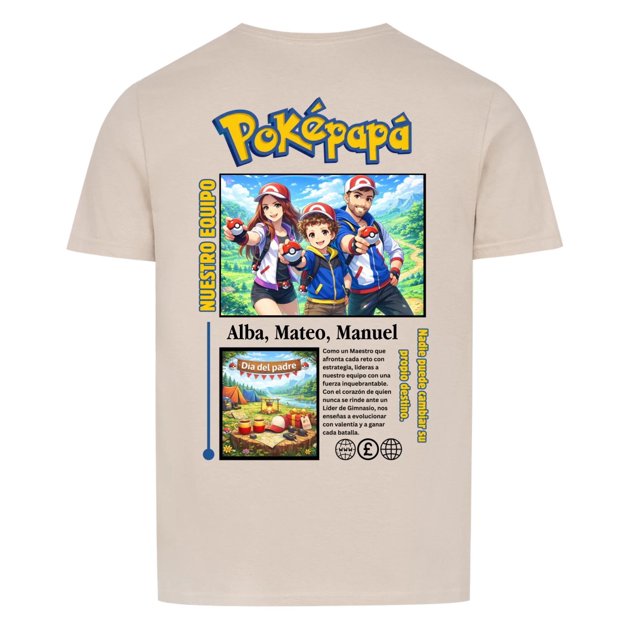Pokepapá - personalizable