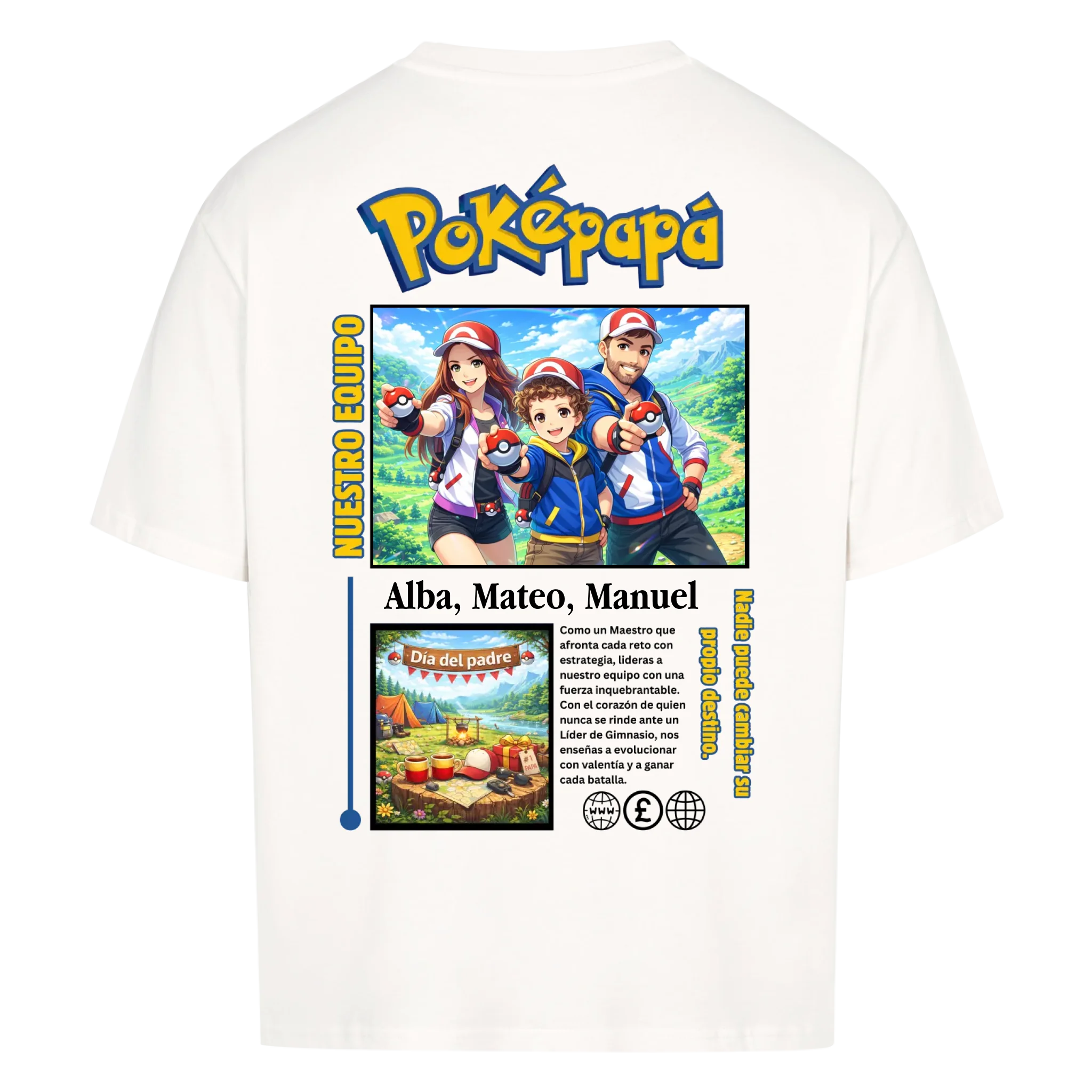Pokepapá - personalizable