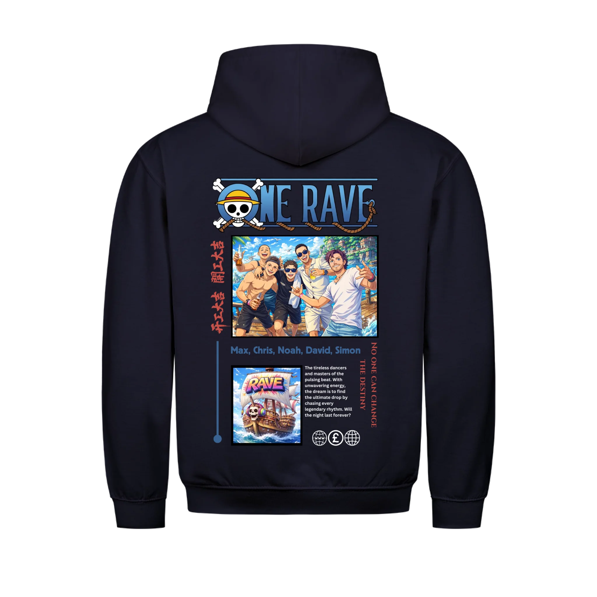 ONE RAVE - personalisierbar