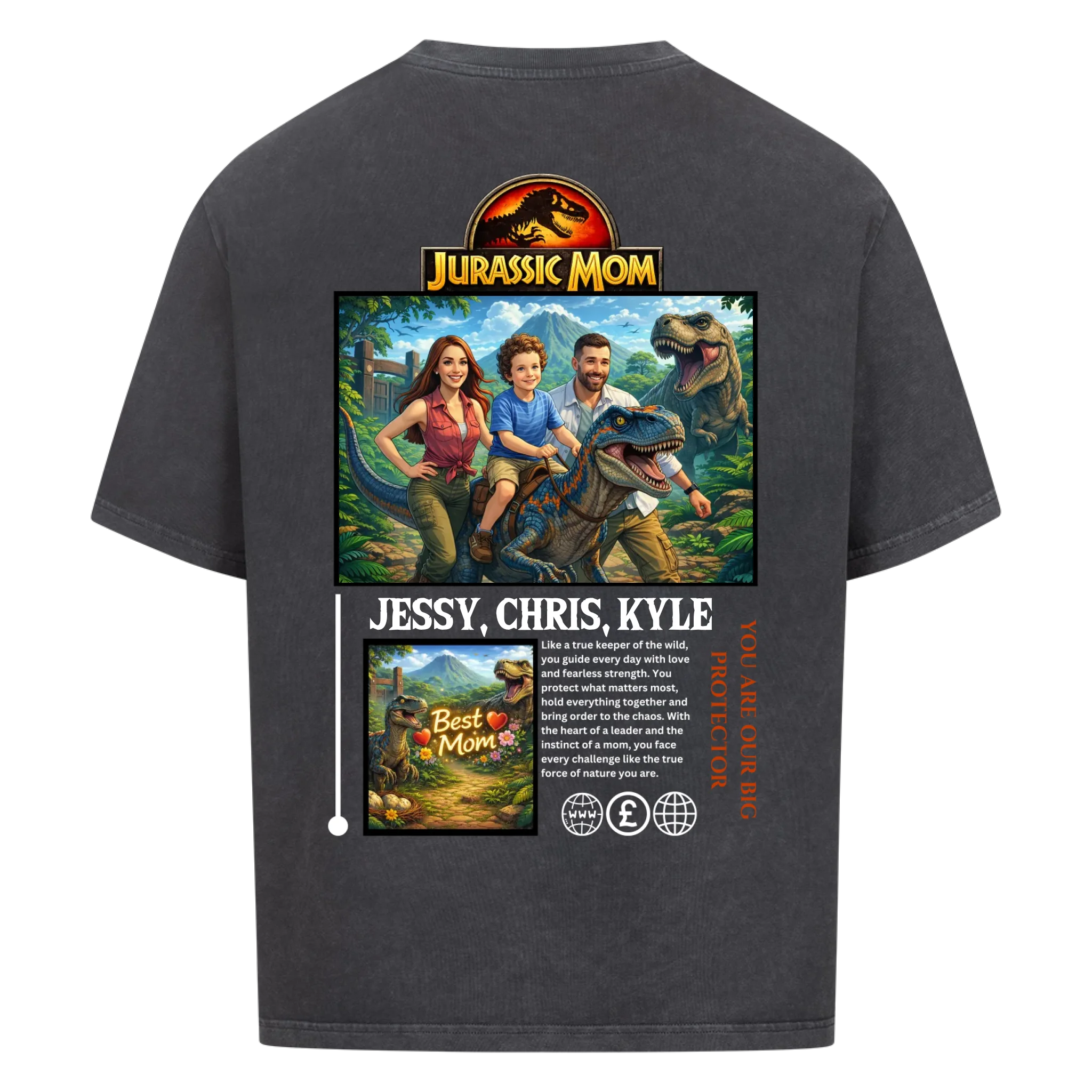 JURASSIC MOM - custom made (upload)