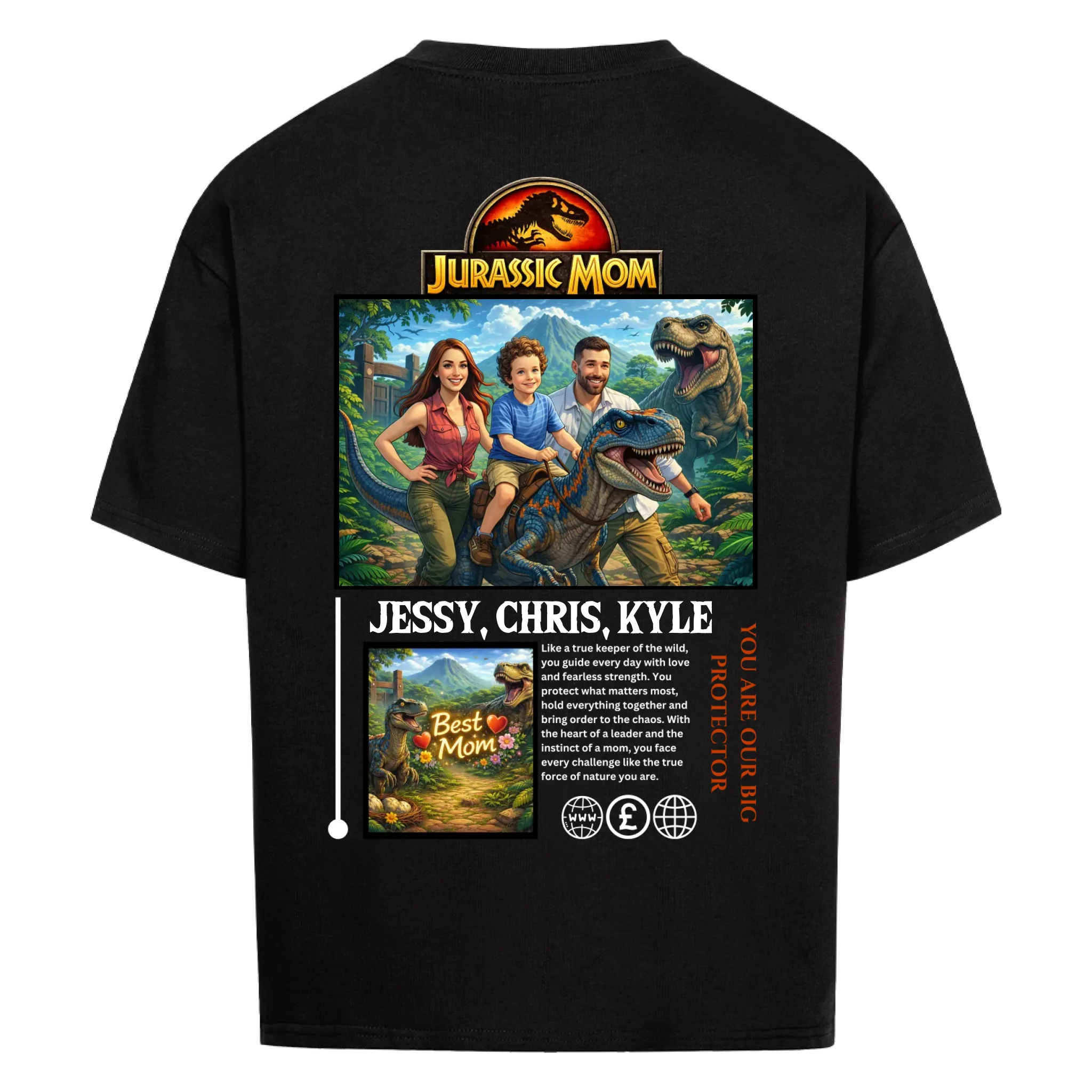 JURASSIC MOM - custom made (upload)