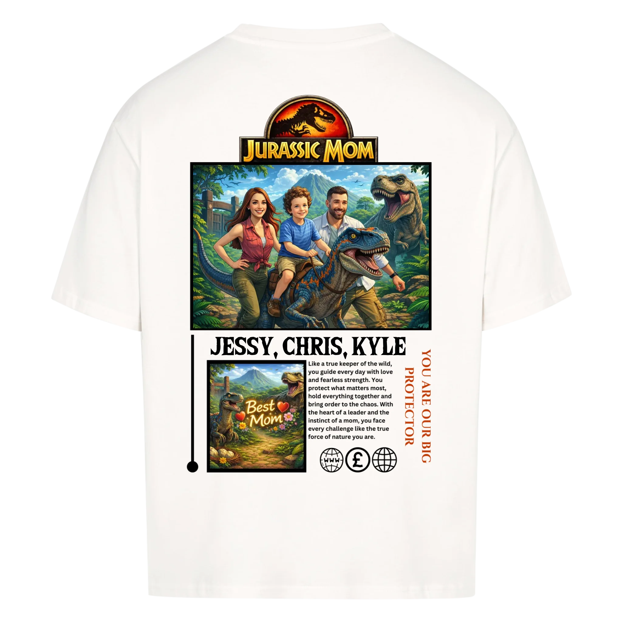 JURASSIC MOM - custom made (upload)