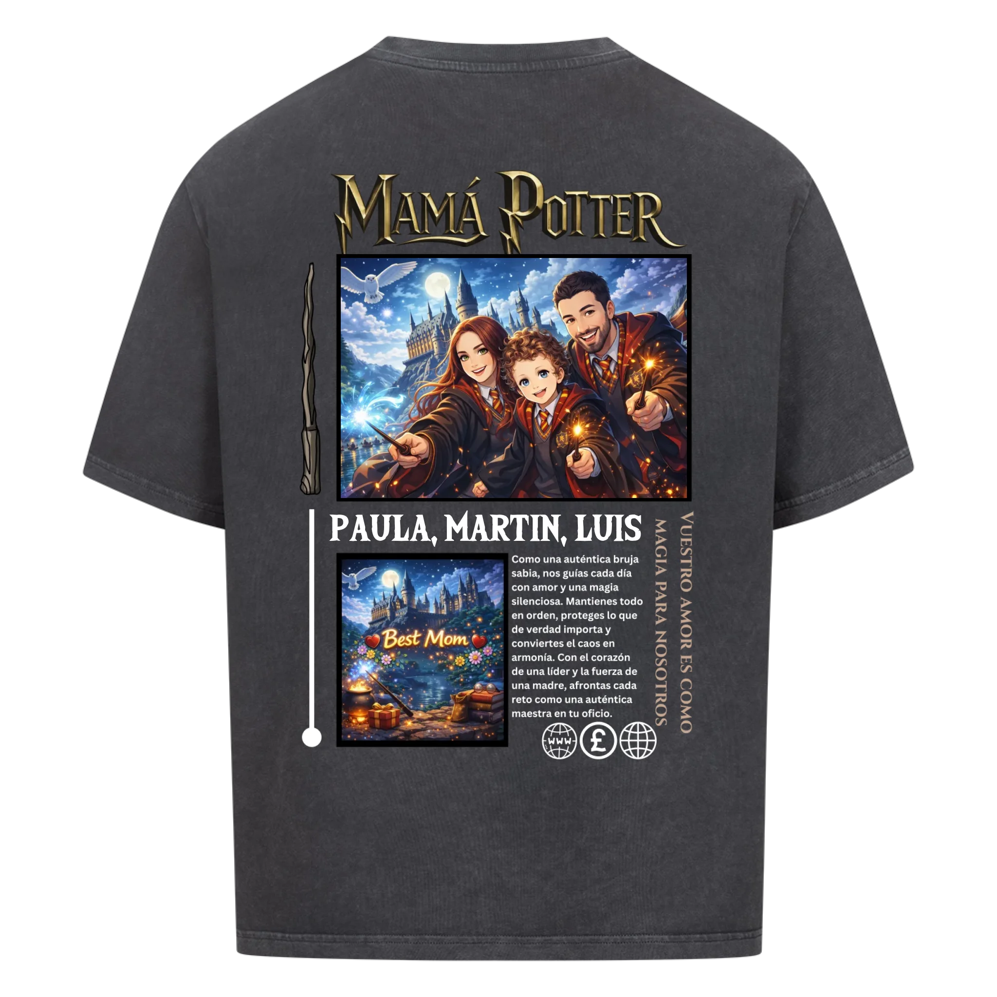 MAMÁ POTTER - personalizable