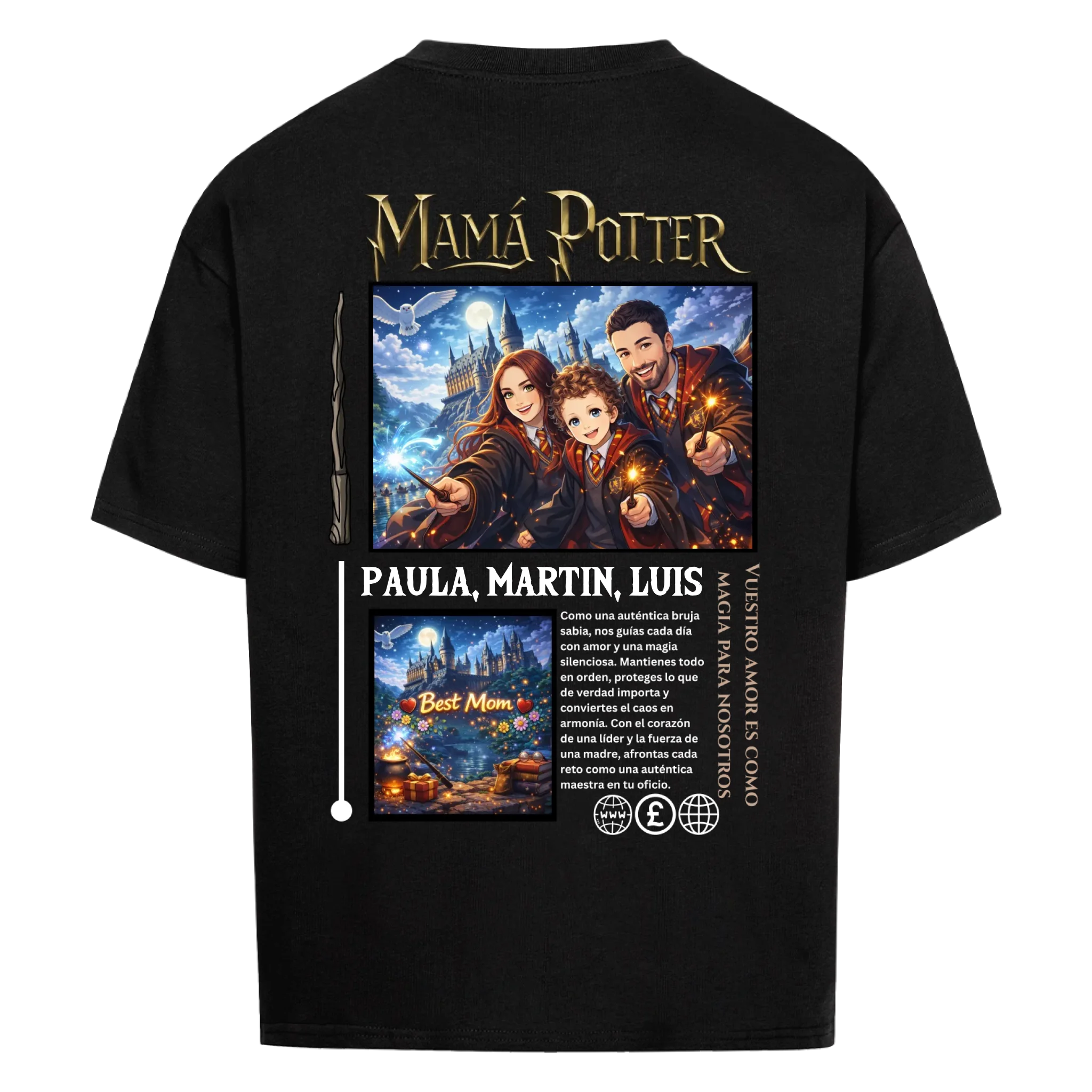 MAMÁ POTTER - personalizable