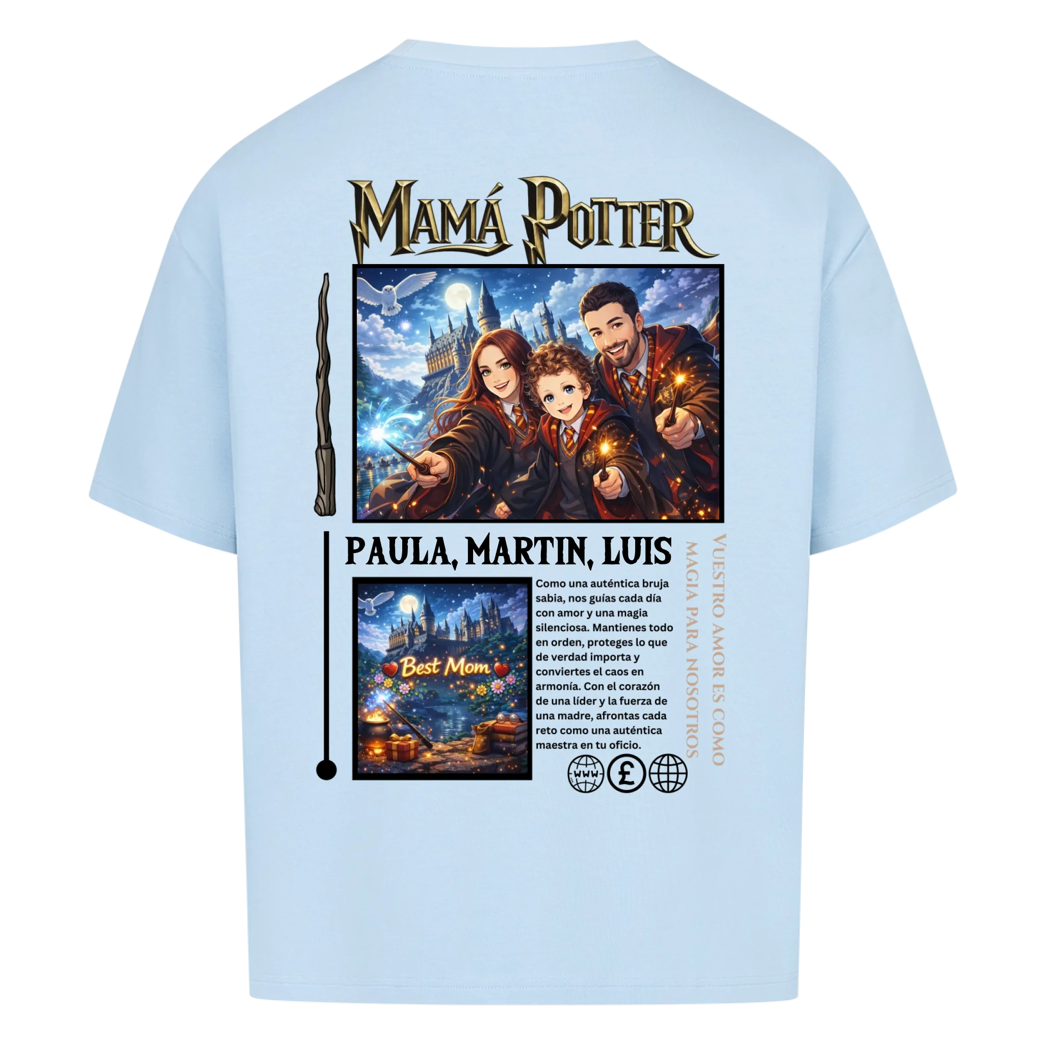 MAMÁ POTTER - personalizable