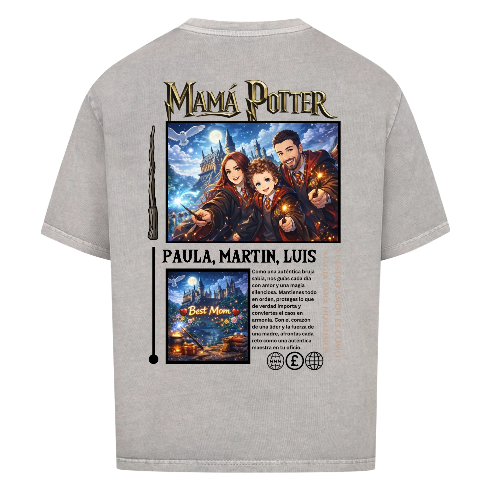 MAMÁ POTTER - personalizable