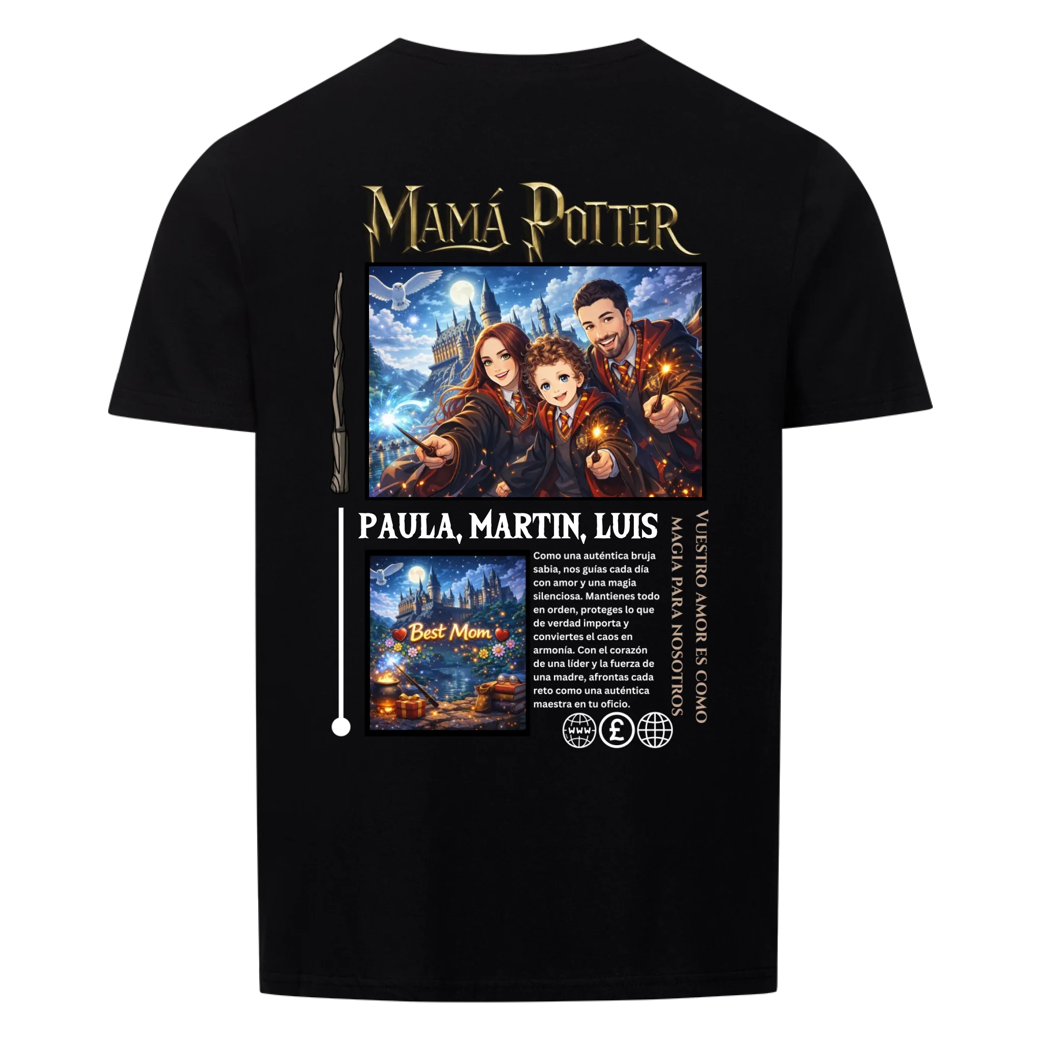 MAMÁ POTTER - personalizable