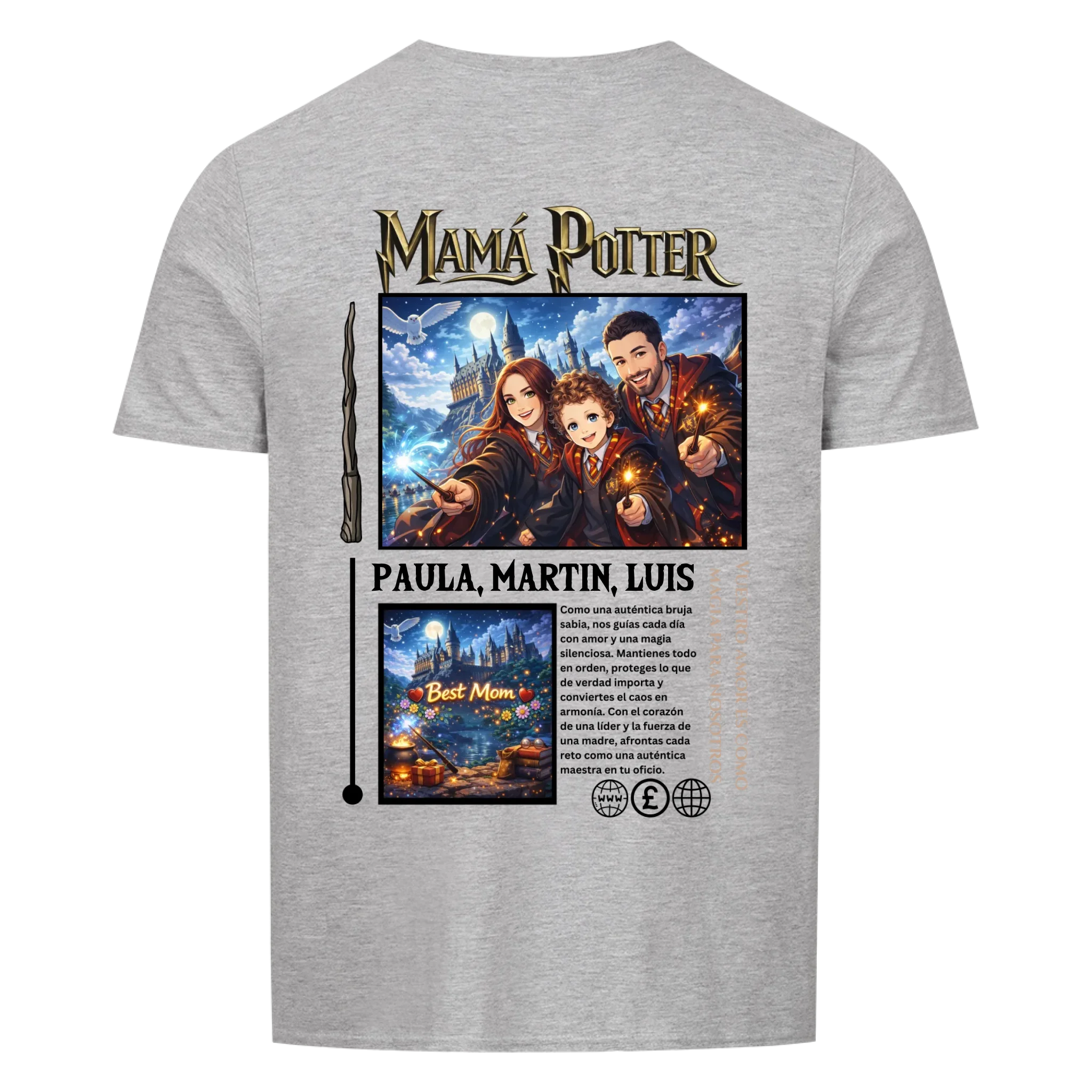 MAMÁ POTTER - personalizable