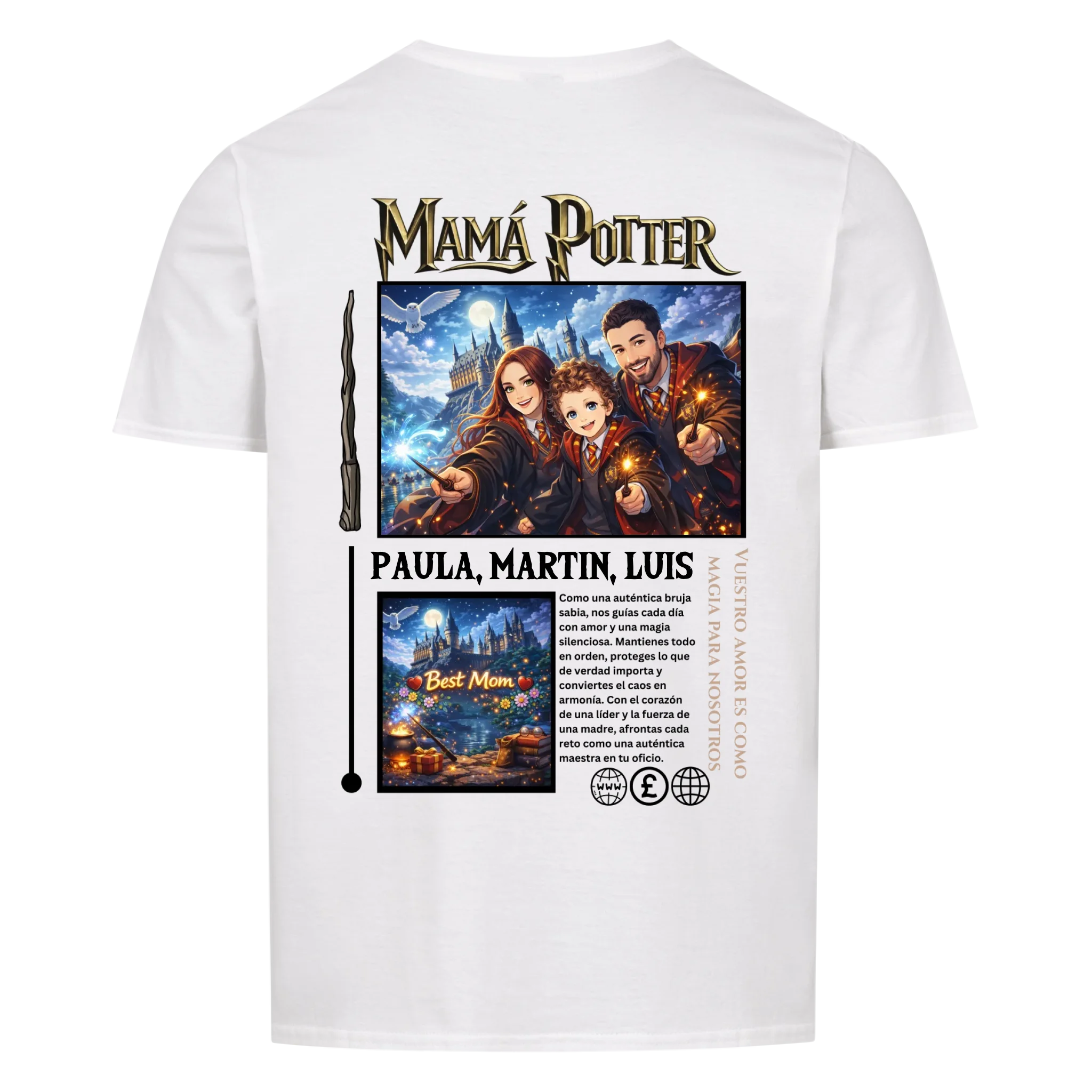 MAMÁ POTTER - personalizable