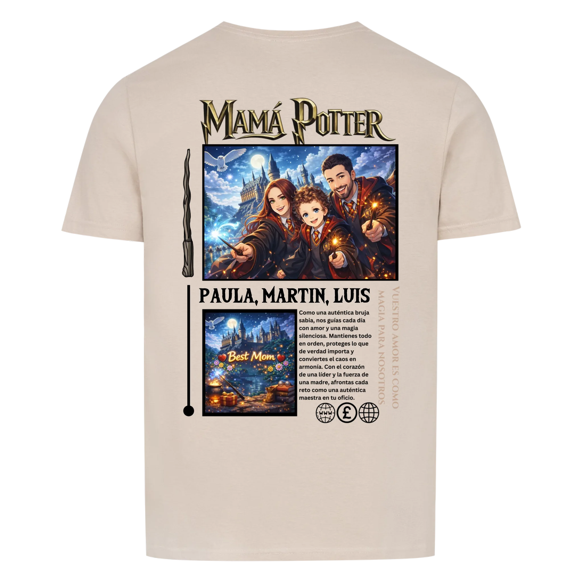 MAMÁ POTTER - personalizable