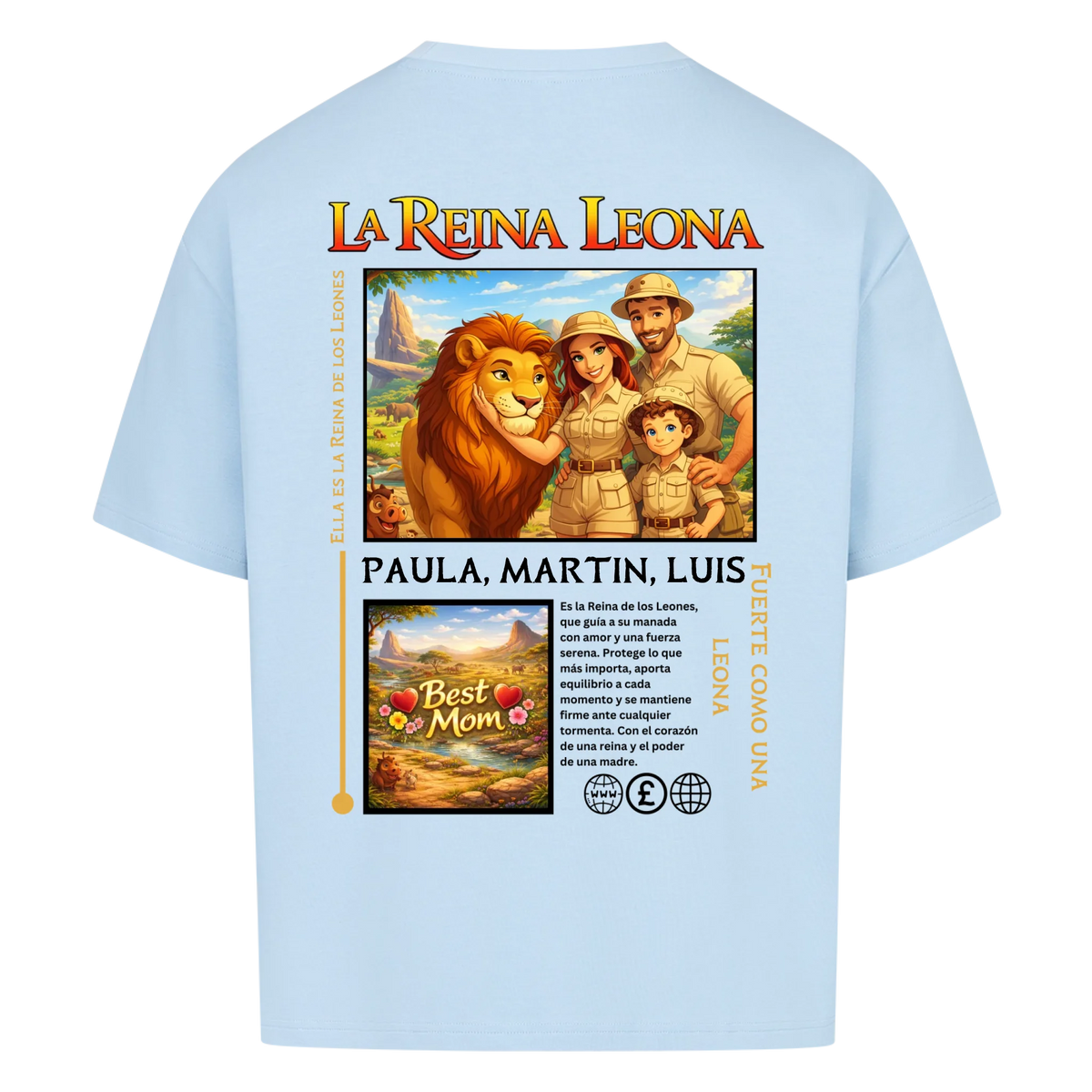 LA REINA LEONA - personalizable