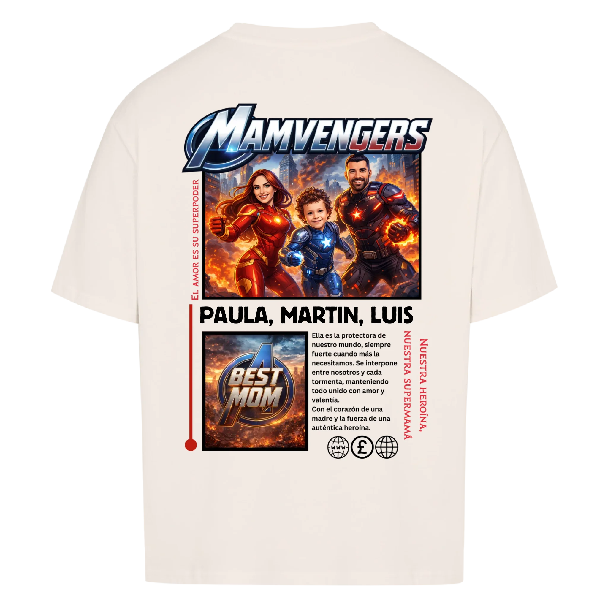 MAMVENGERS - personalizable