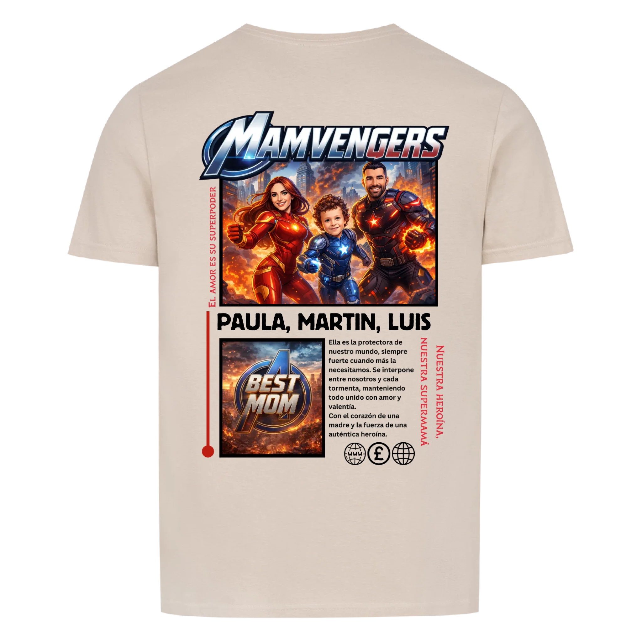 MAMVENGERS - personalizable