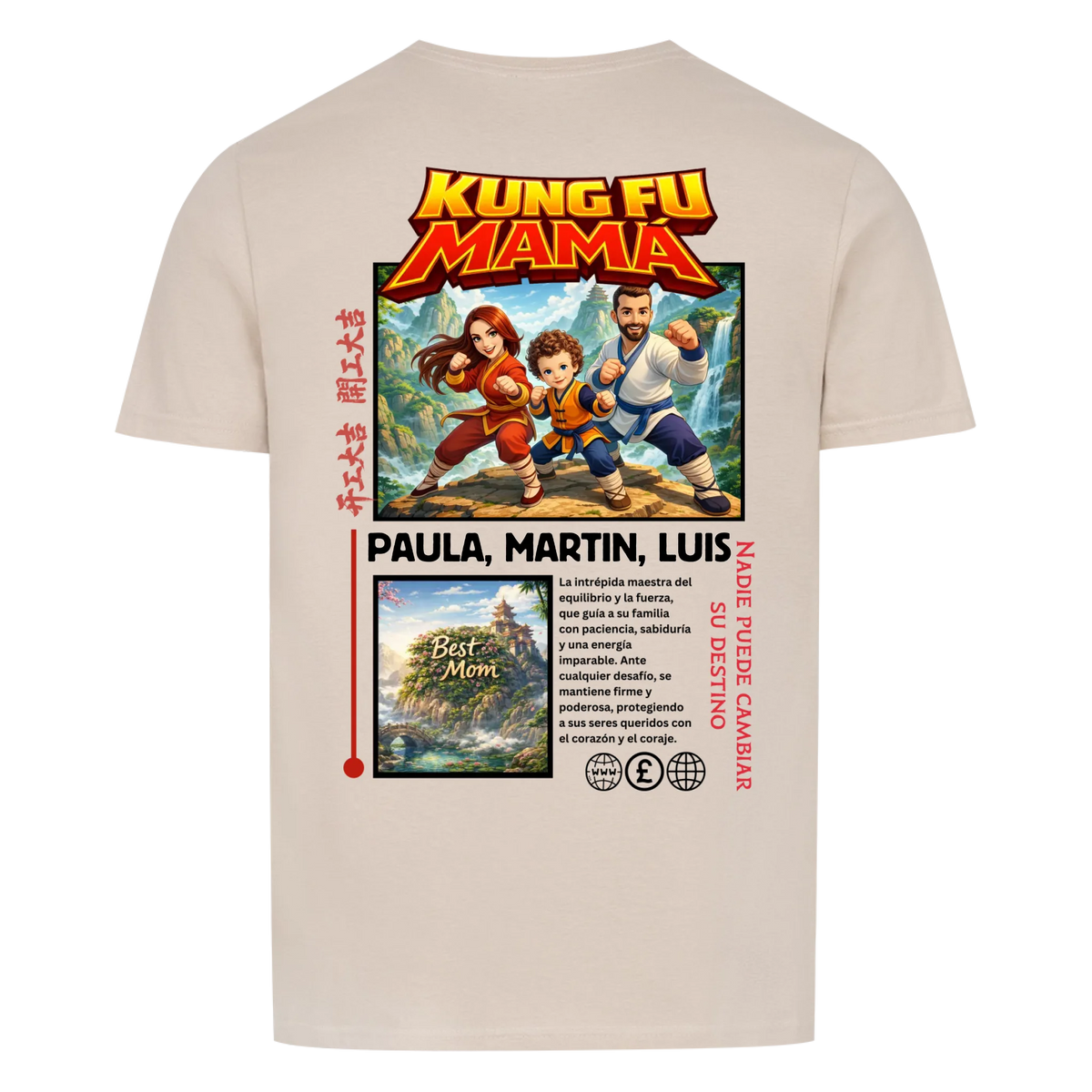 KUNG FU MAMÁ - personalizable