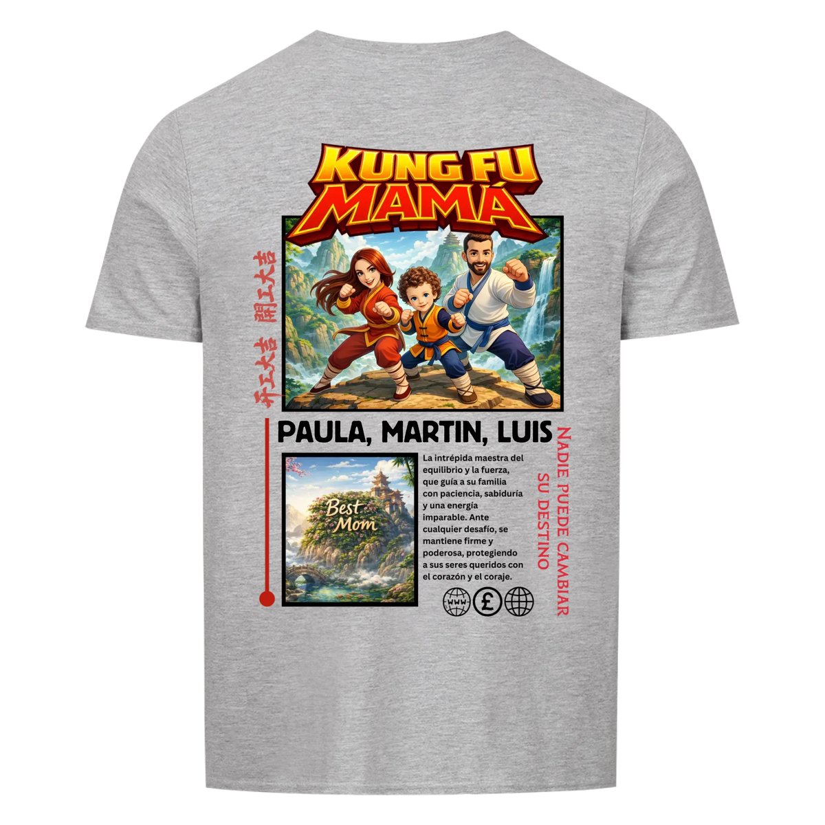 KUNG FU MAMÁ - personalizable