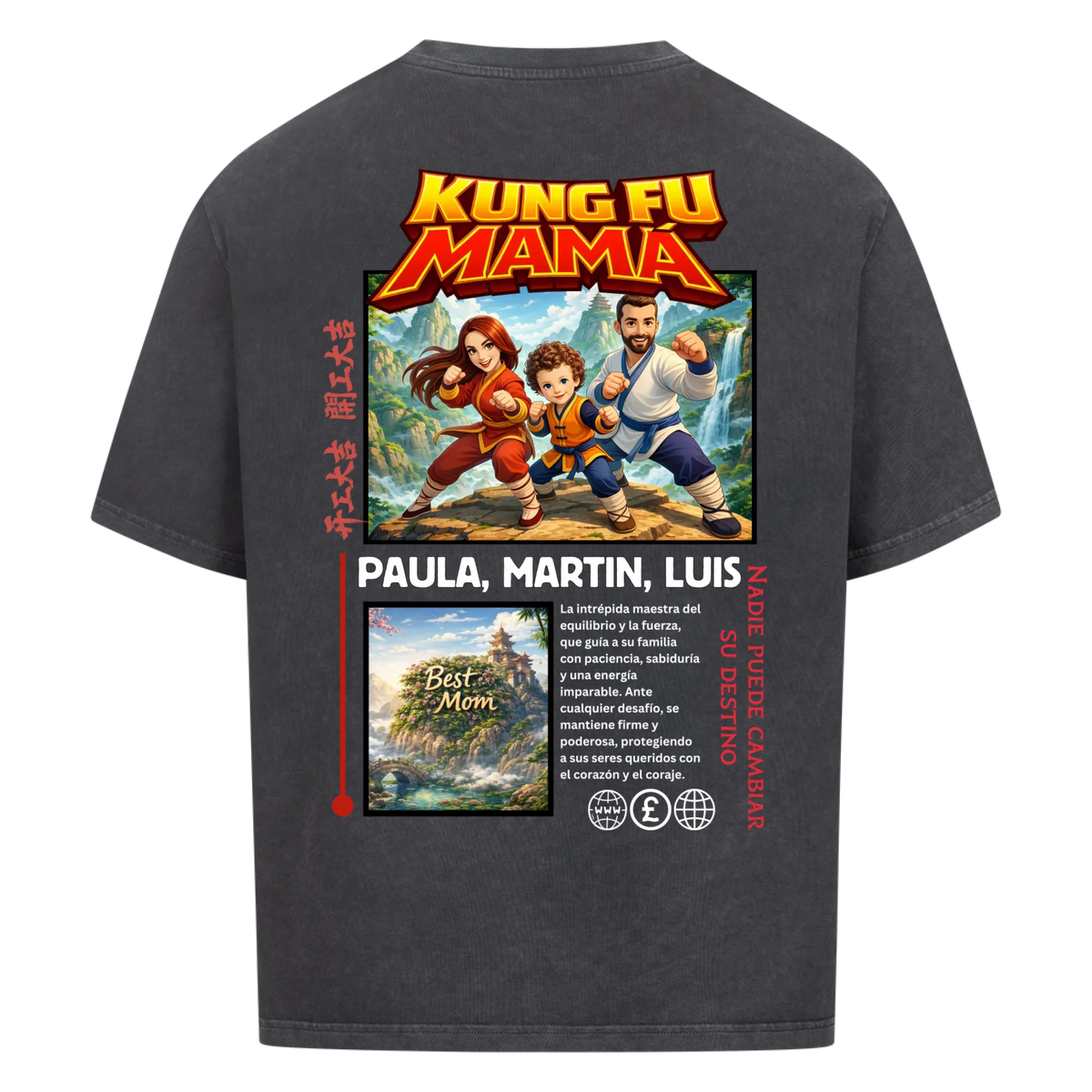 KUNG FU MAMÁ - personalizable