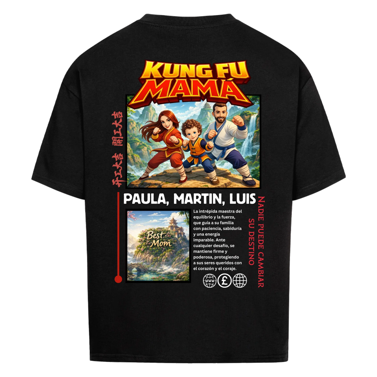 KUNG FU MAMÁ - personalizable