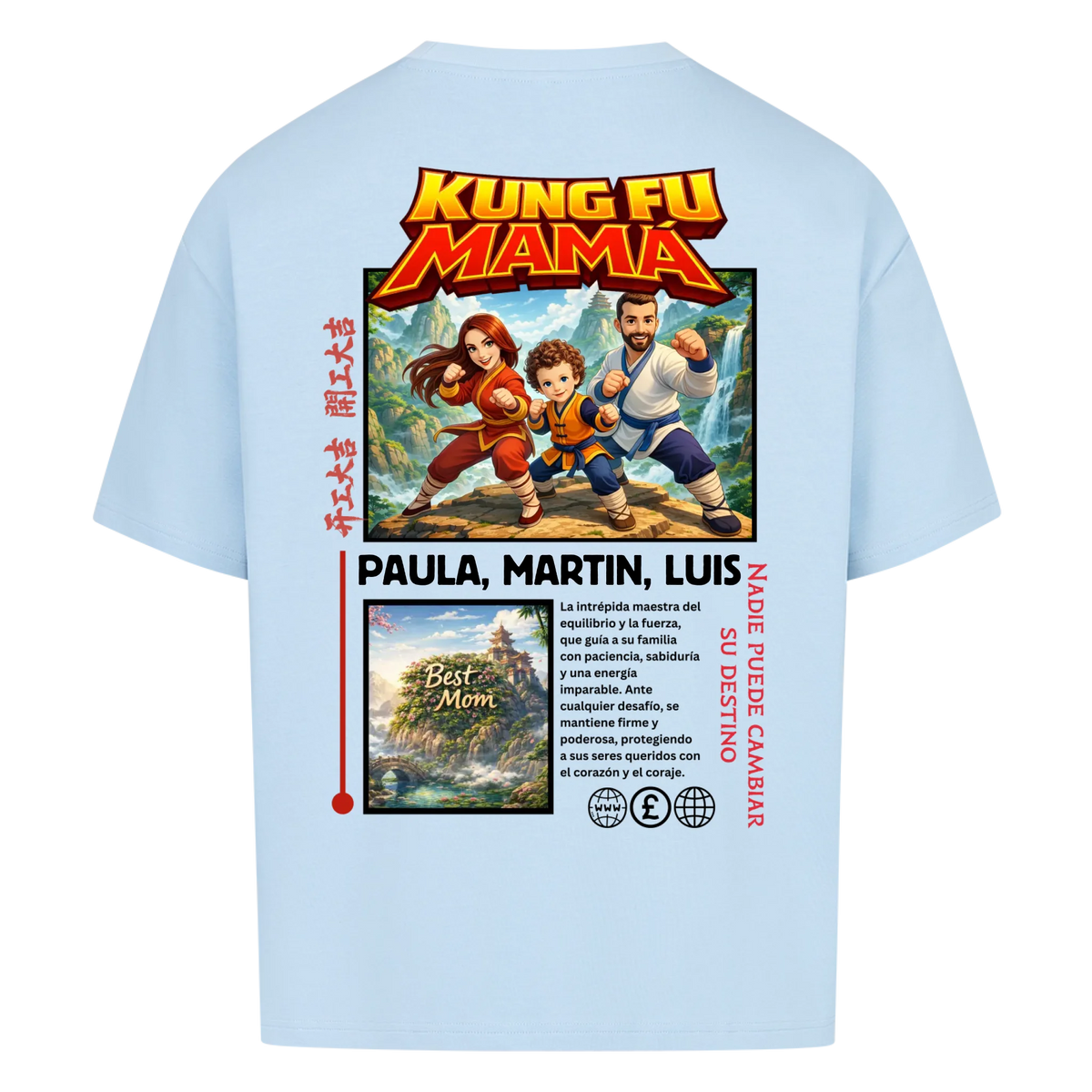 KUNG FU MAMÁ - personalizable