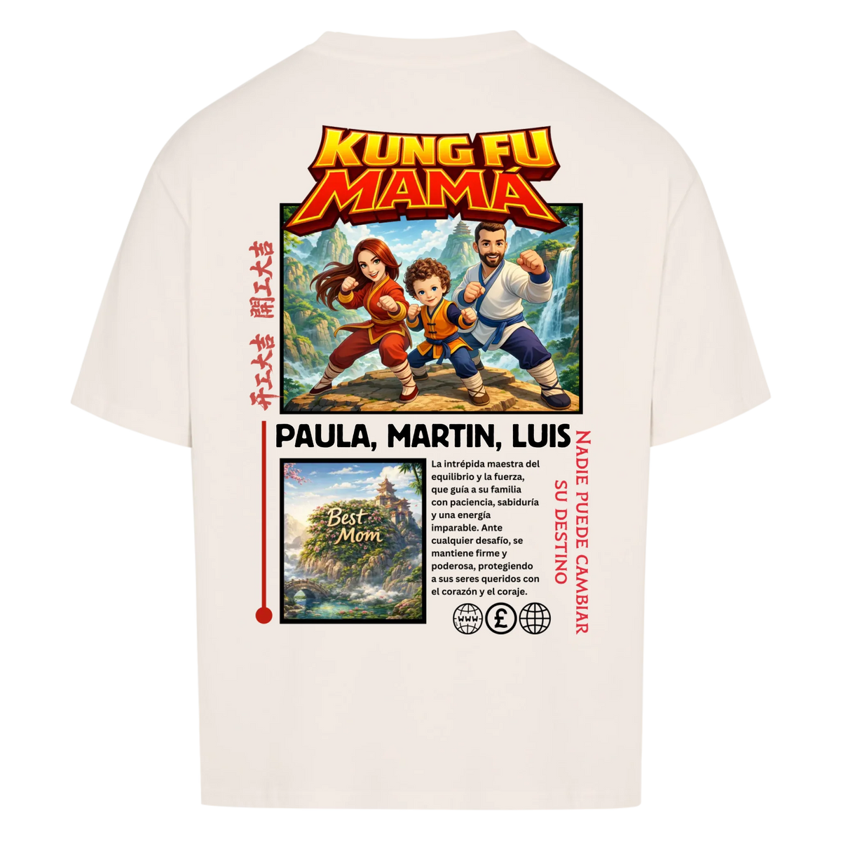 KUNG FU MAMÁ - personalizable