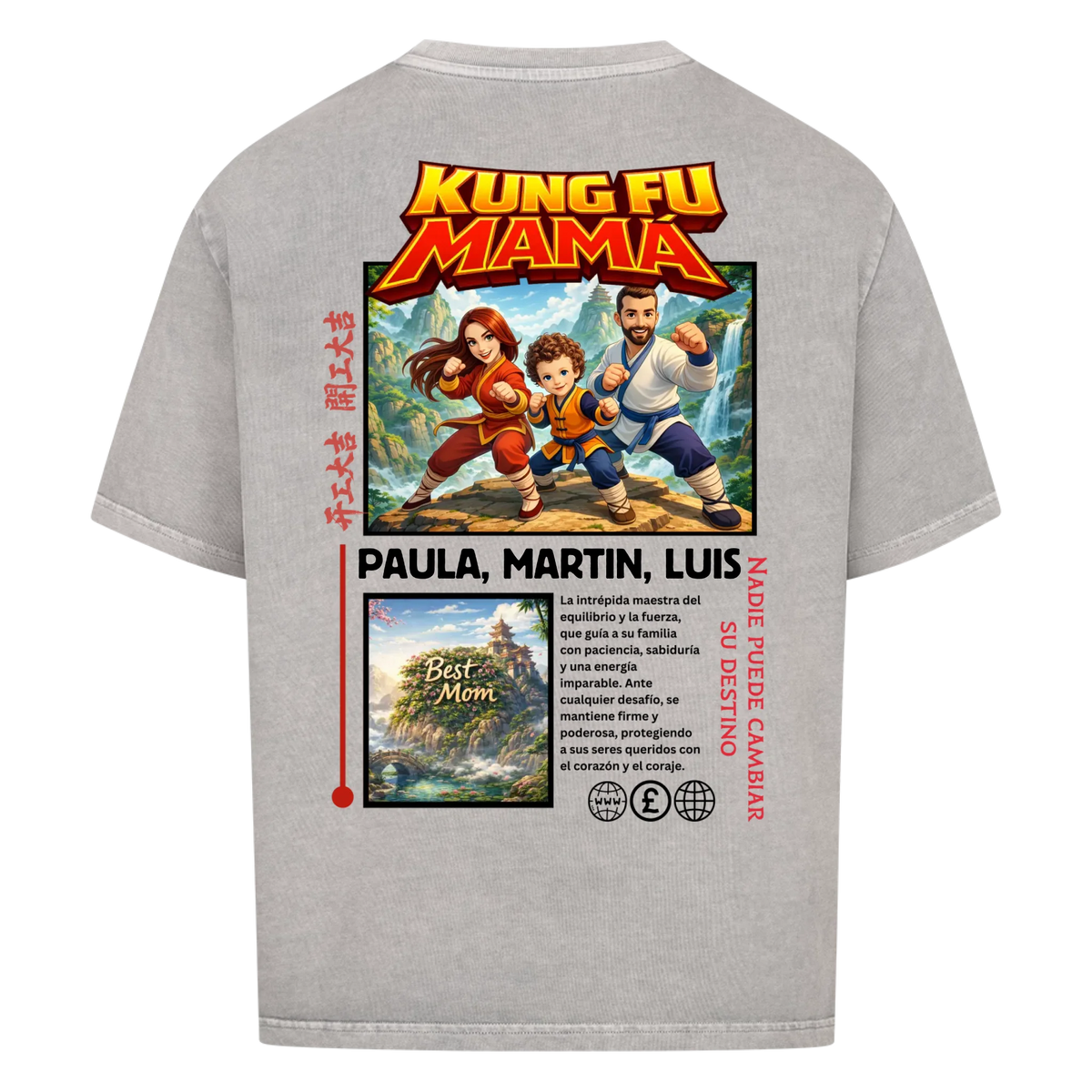 KUNG FU MAMÁ - personalizable