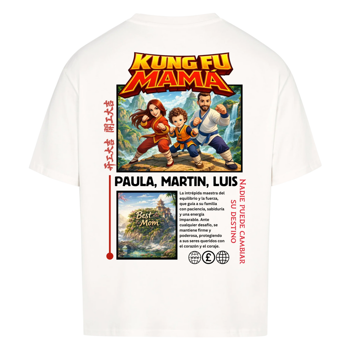KUNG FU MAMÁ - personalizable