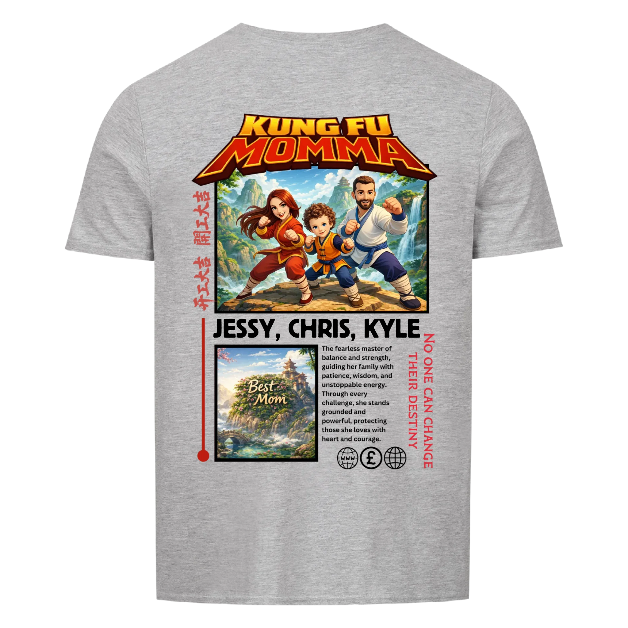 KUNG FU MOMMA - custom made (upload)