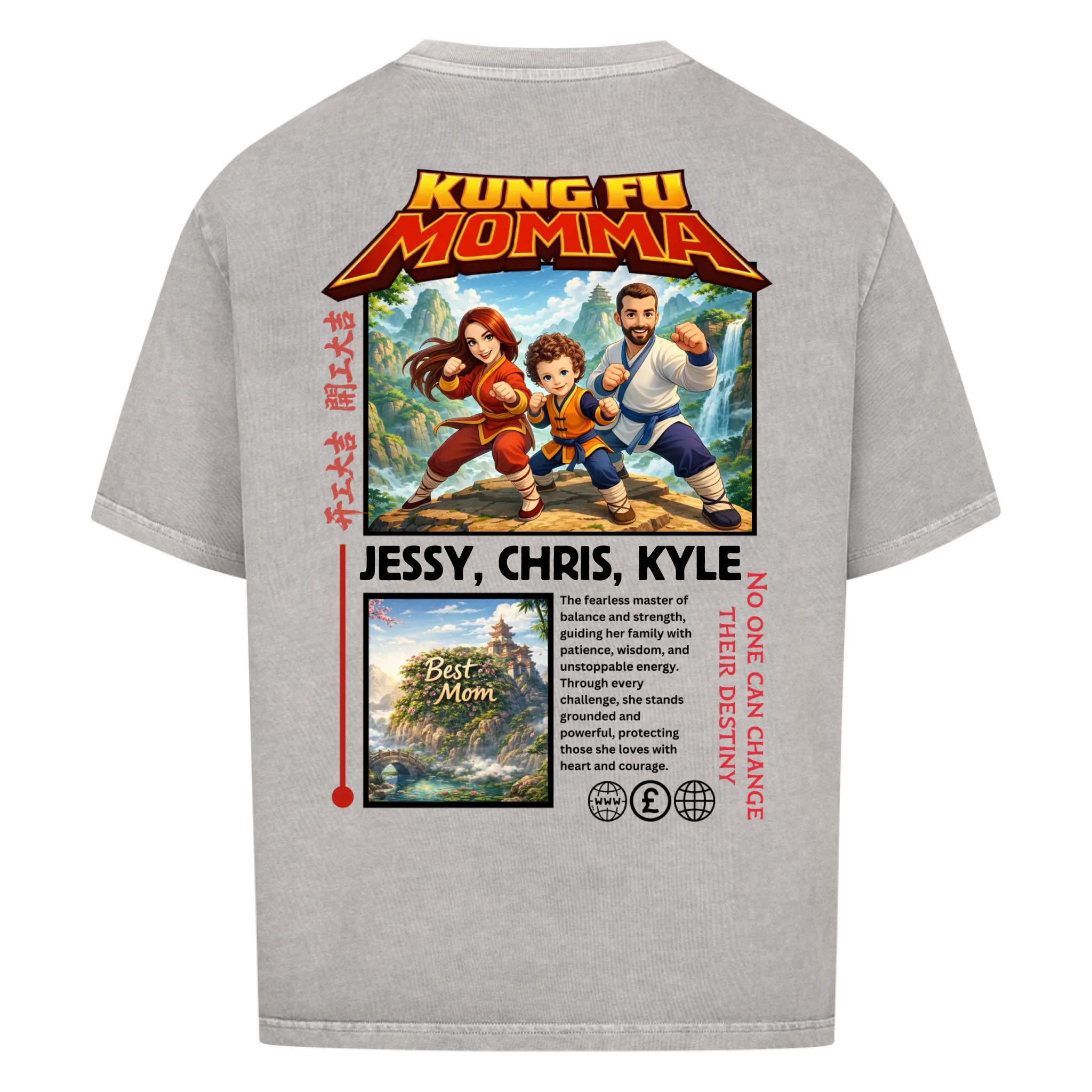 KUNG FU MOMMA - custom made (upload)