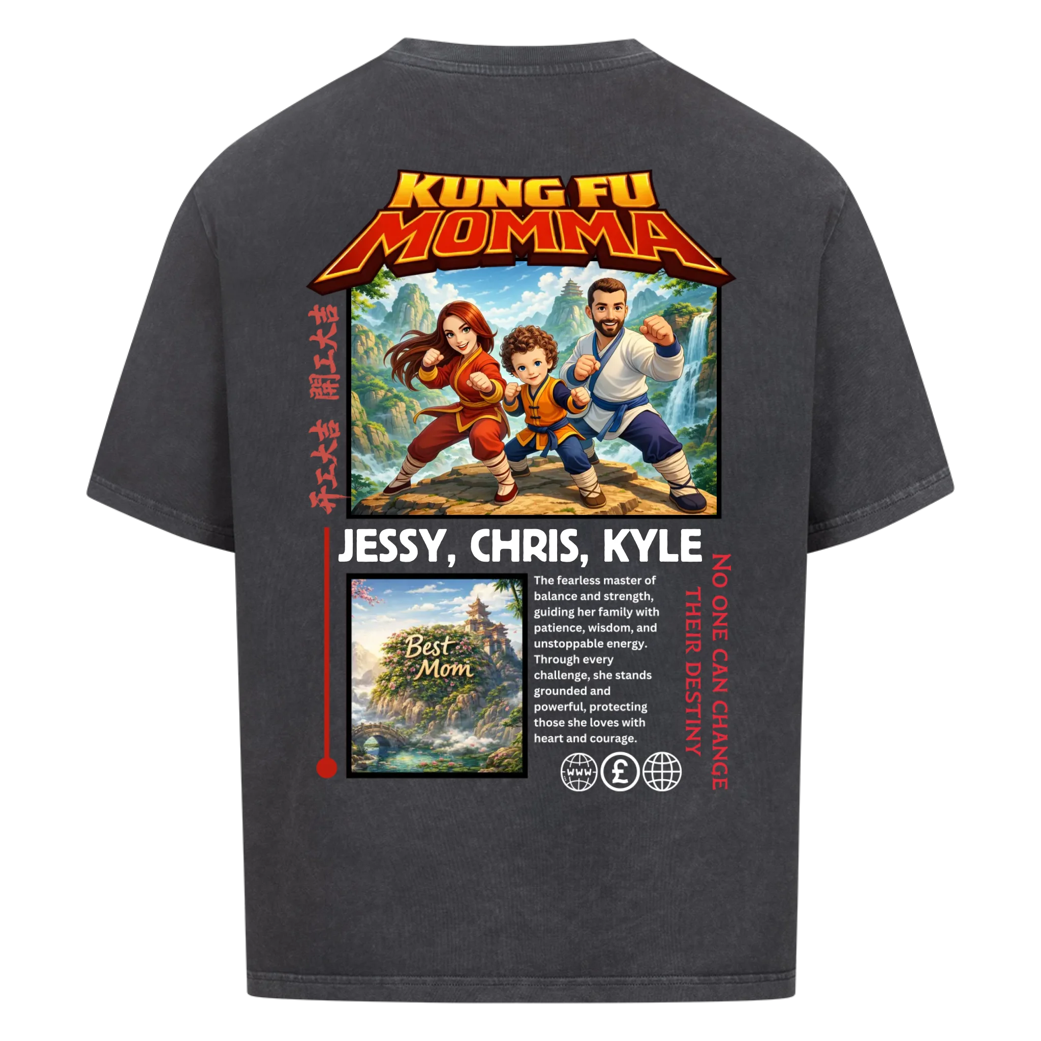 KUNG FU MOMMA - custom made (upload)