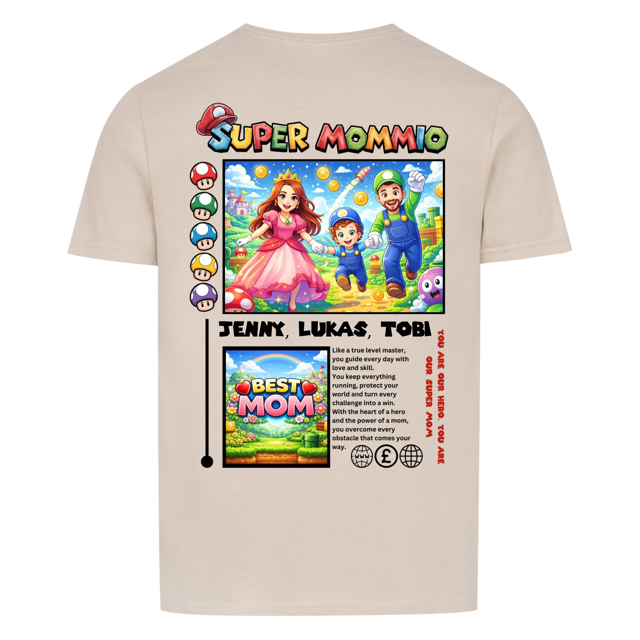 SUPER MOMMIO - personalisierbar 2