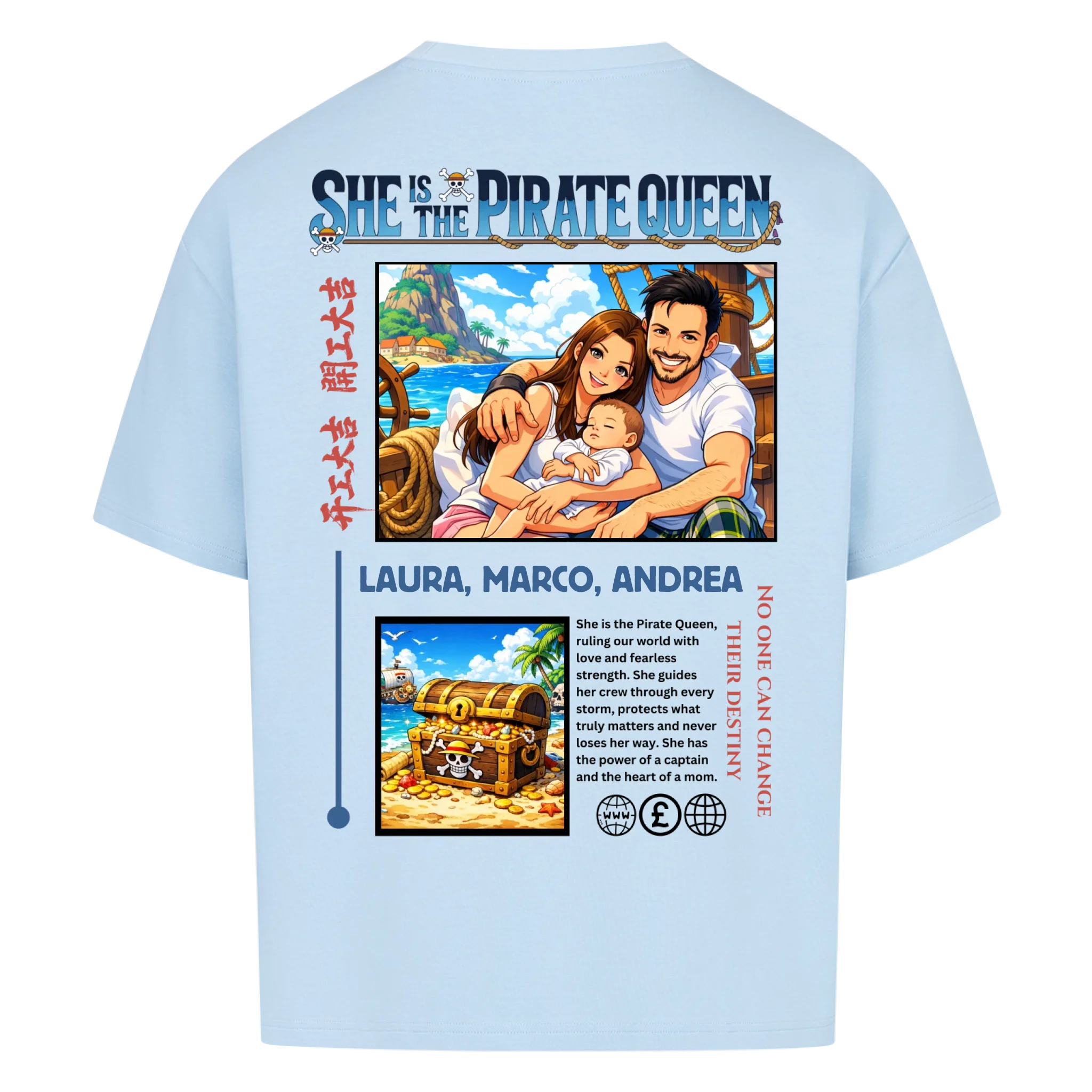 PIRATE QUEEN - Personalizzabile